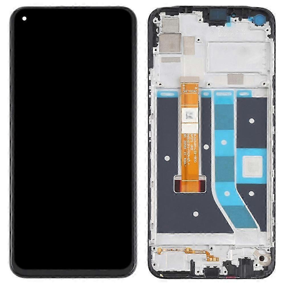 For Realme 7i (asia) Rmx2103 / C17 Rmx2101 Oem Grade S Lcd Screen And Digitizer Assembly + Frame Par