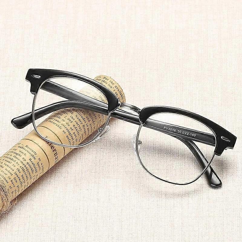 Mens Retro Anti Blue Light Computer Glasses Reading Gaming