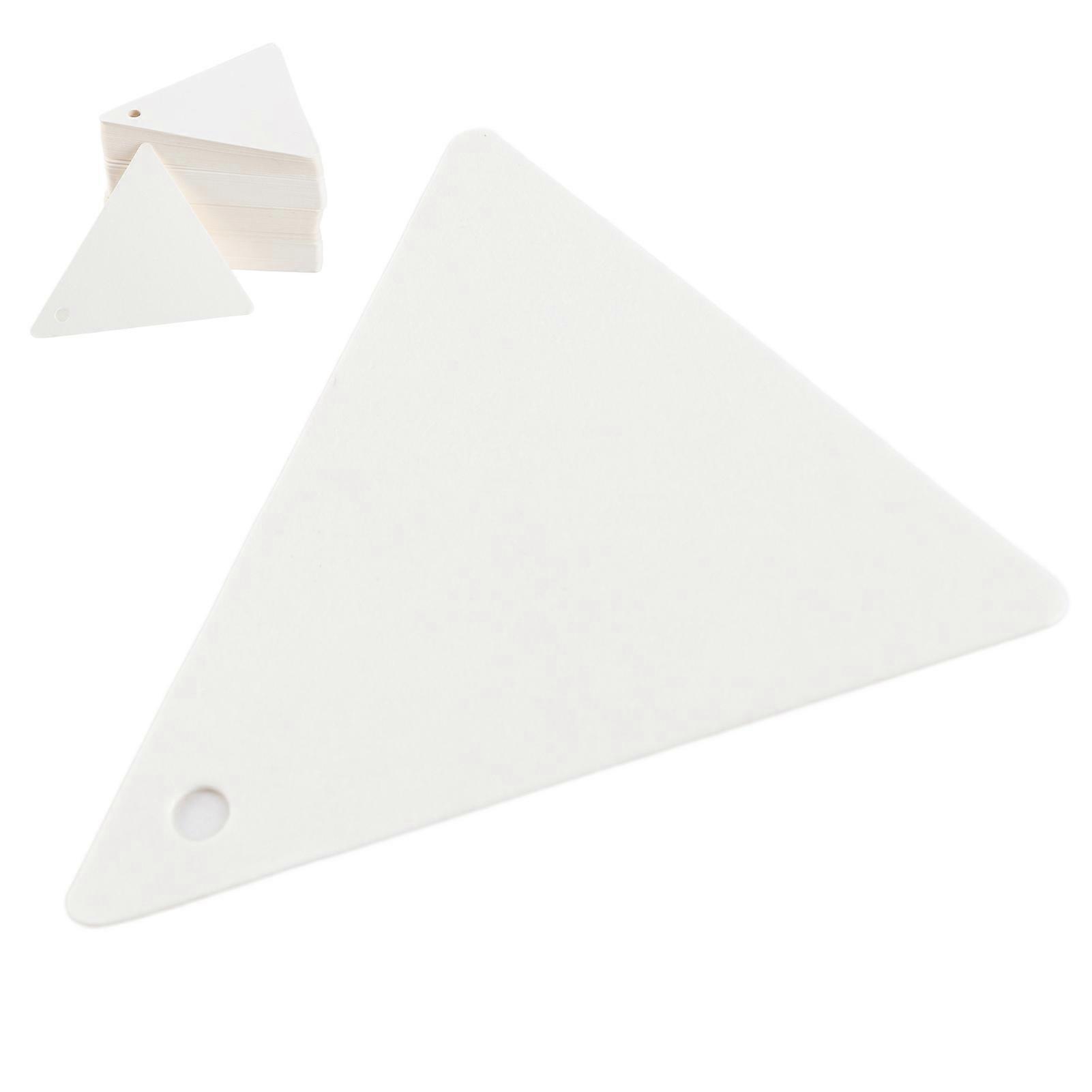 100pcs Triangle Shape Perfume Test Strips Accurate Evaluation Disposable Fragrance Blotter Strips for Essential Oils Aromatherapy 55 X 50mm