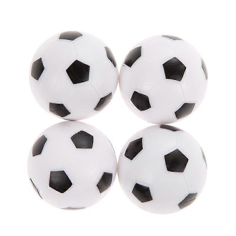 1 (black and white) 36mm rubber coated black and white football table 0001