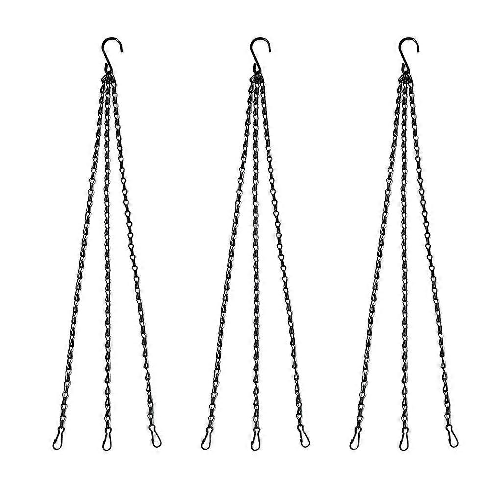 Practical Hanging Basket Chain with Hooks, Securely Holds Planters and Accessories