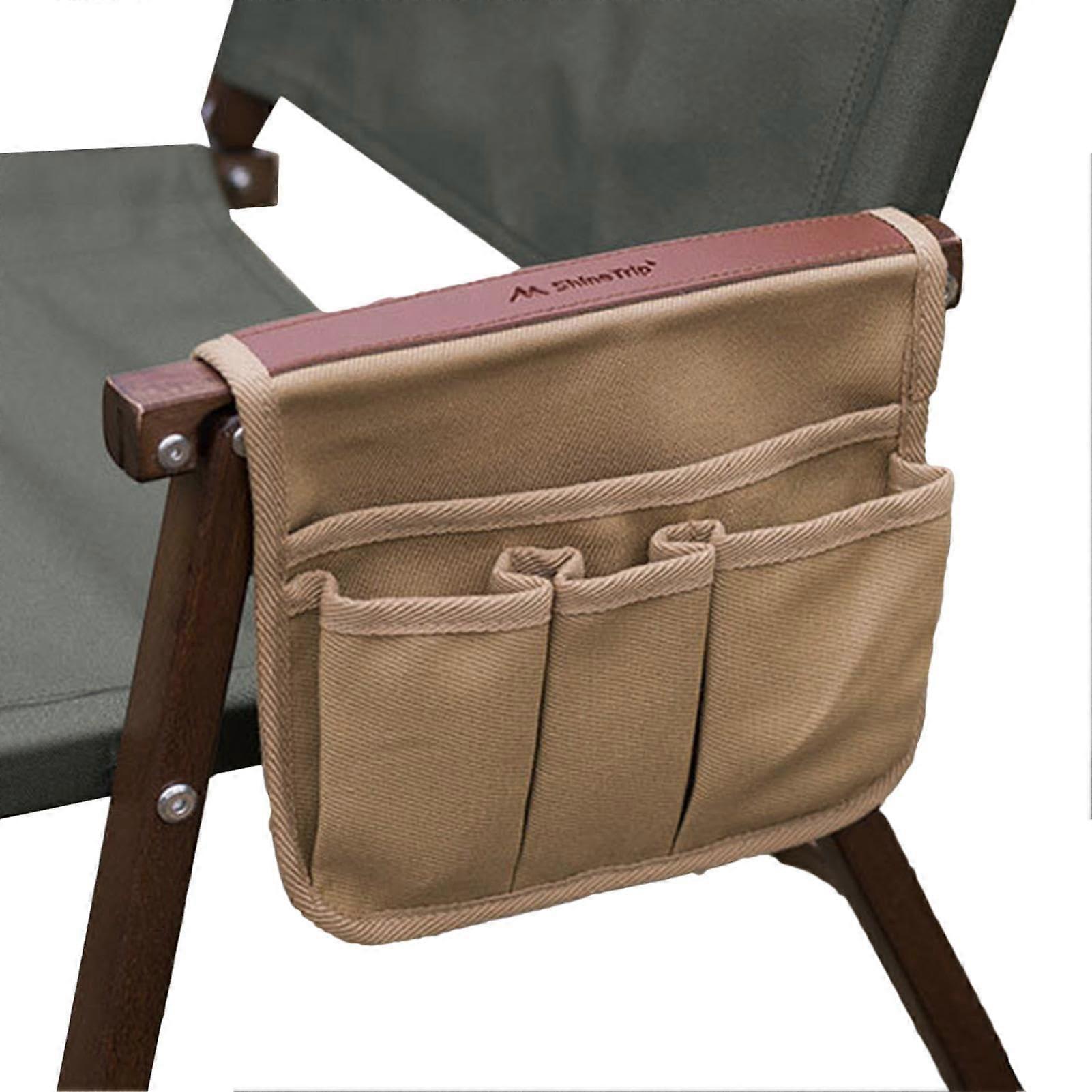 Double Layer Snack Bag for Outdoor Beach with Multiple Pockets