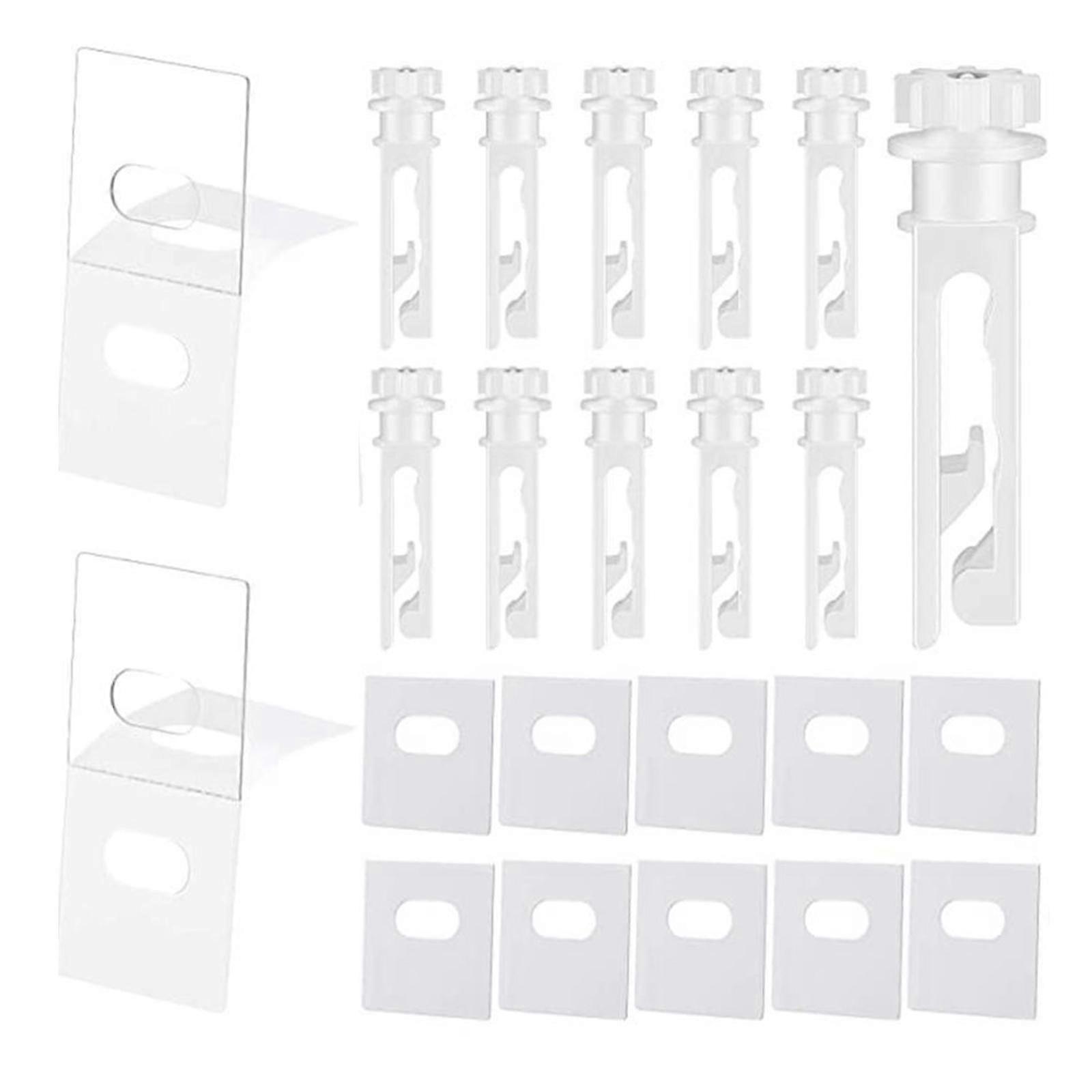 Vertical Blind Repair Tabs Curtain Easy to Install for Broken Blind Windows