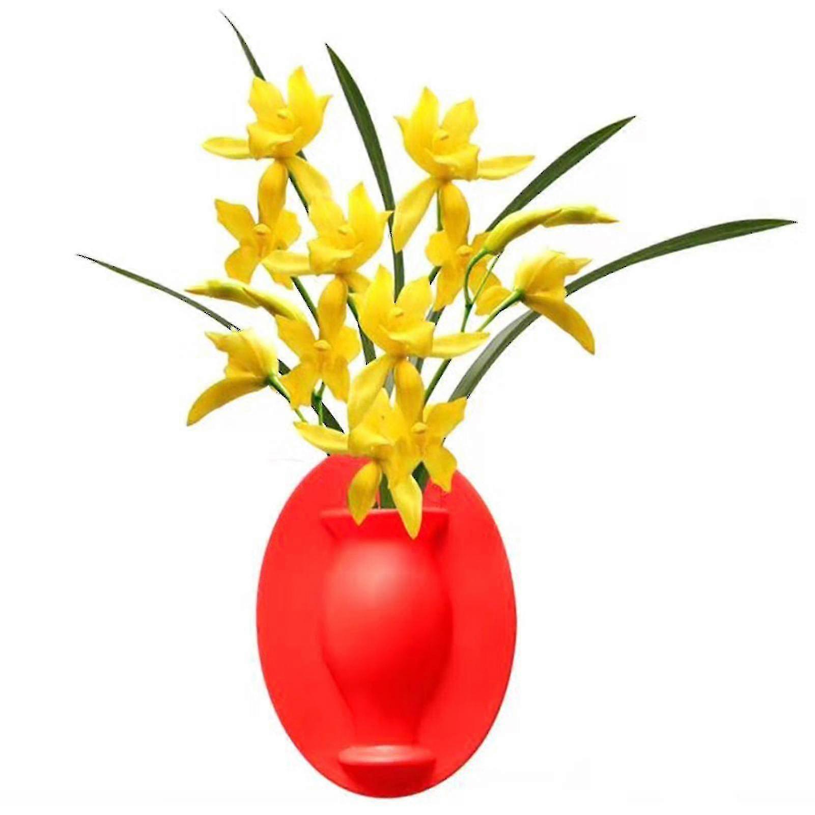 Viscose Silicone Vase, Versatile Magic Vase for Creative Floral Arrangements, Sticky Design for Easy Use