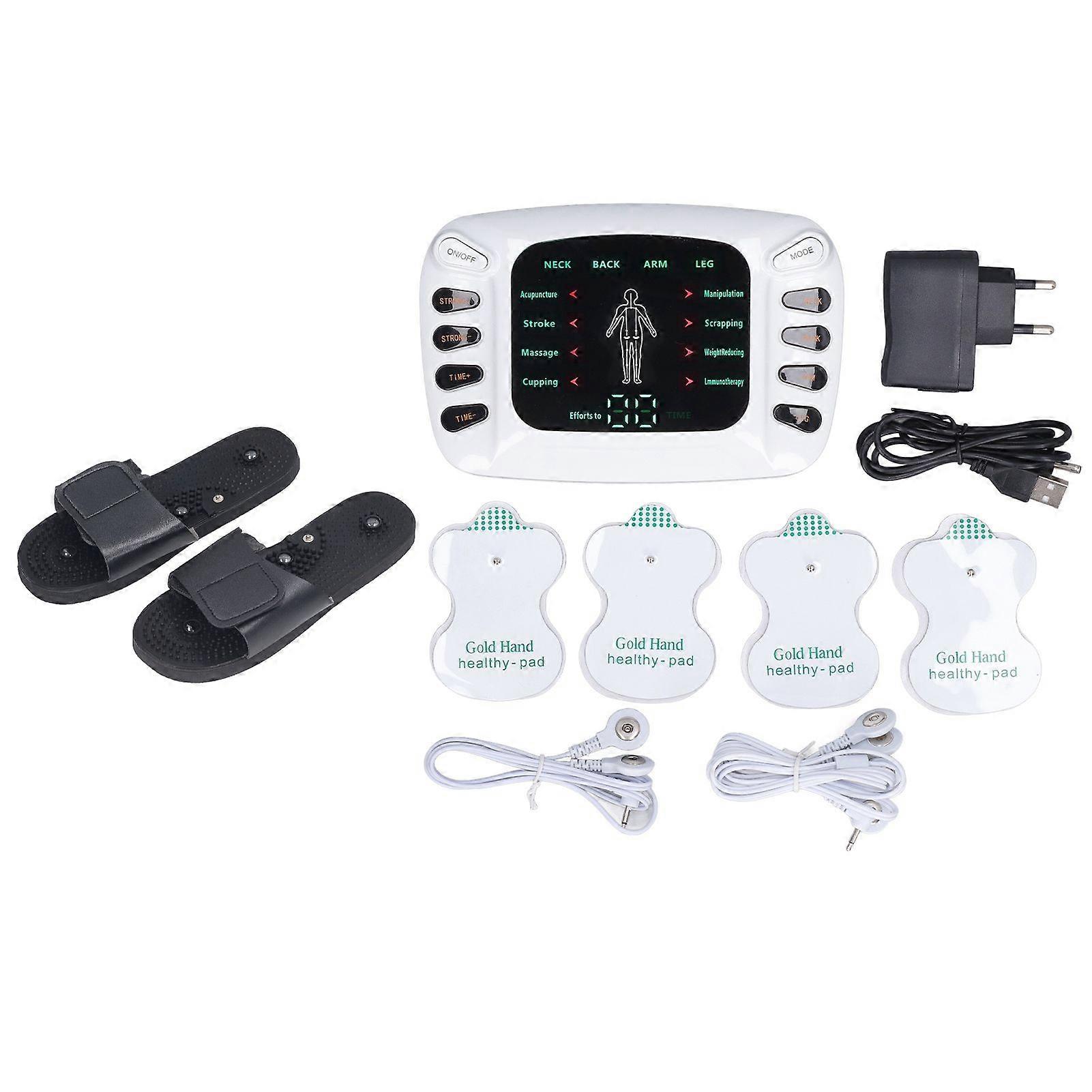 2025 Latest Model Dual Channel Tens Unit 8 Modes 15 Gears Colorful Screen Medi...