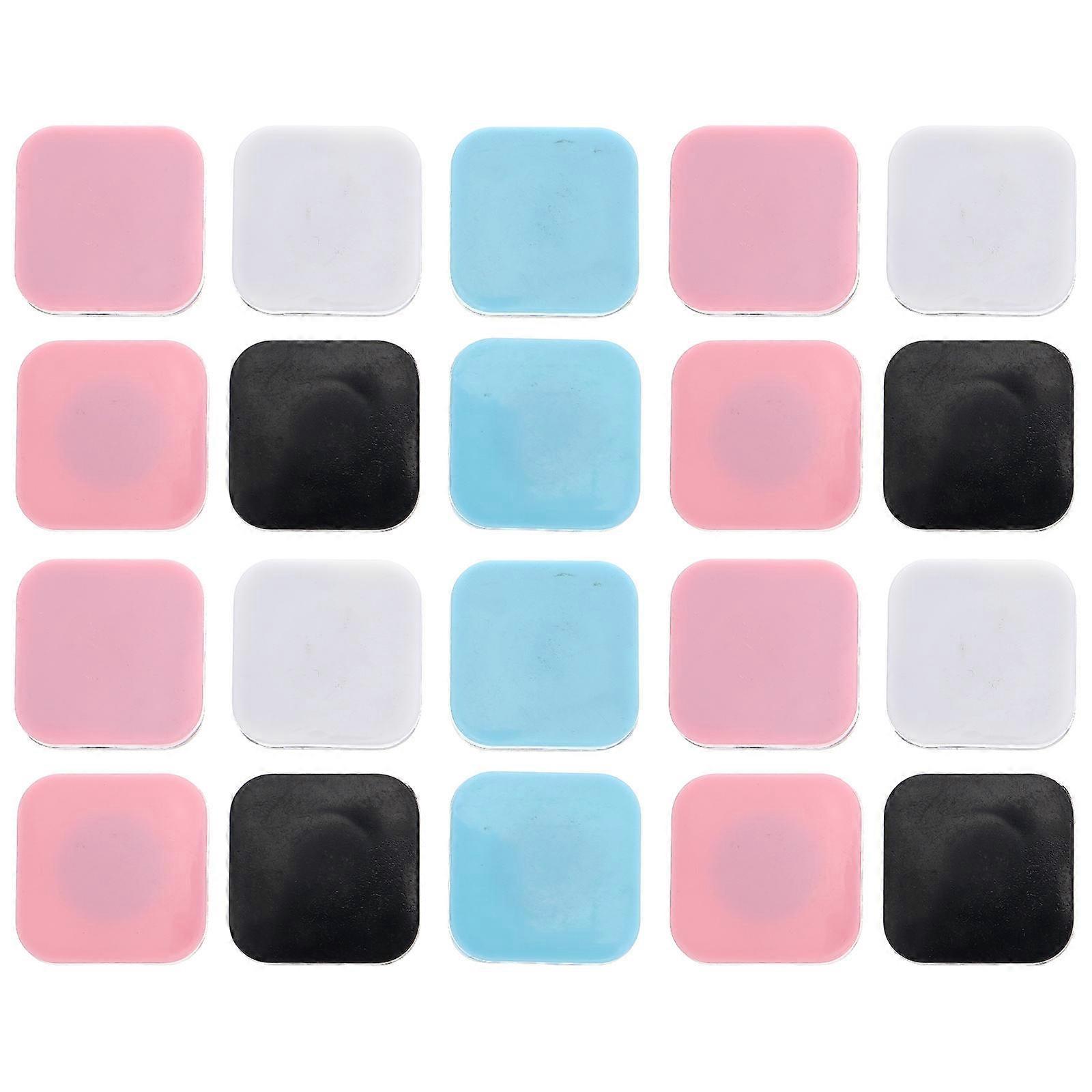 20pcs Multipurpose Whiteboard Magnets Strong Adhesive for Office, Kitchen, Fridge Use – Smooth Edges for Notes and Photos Display