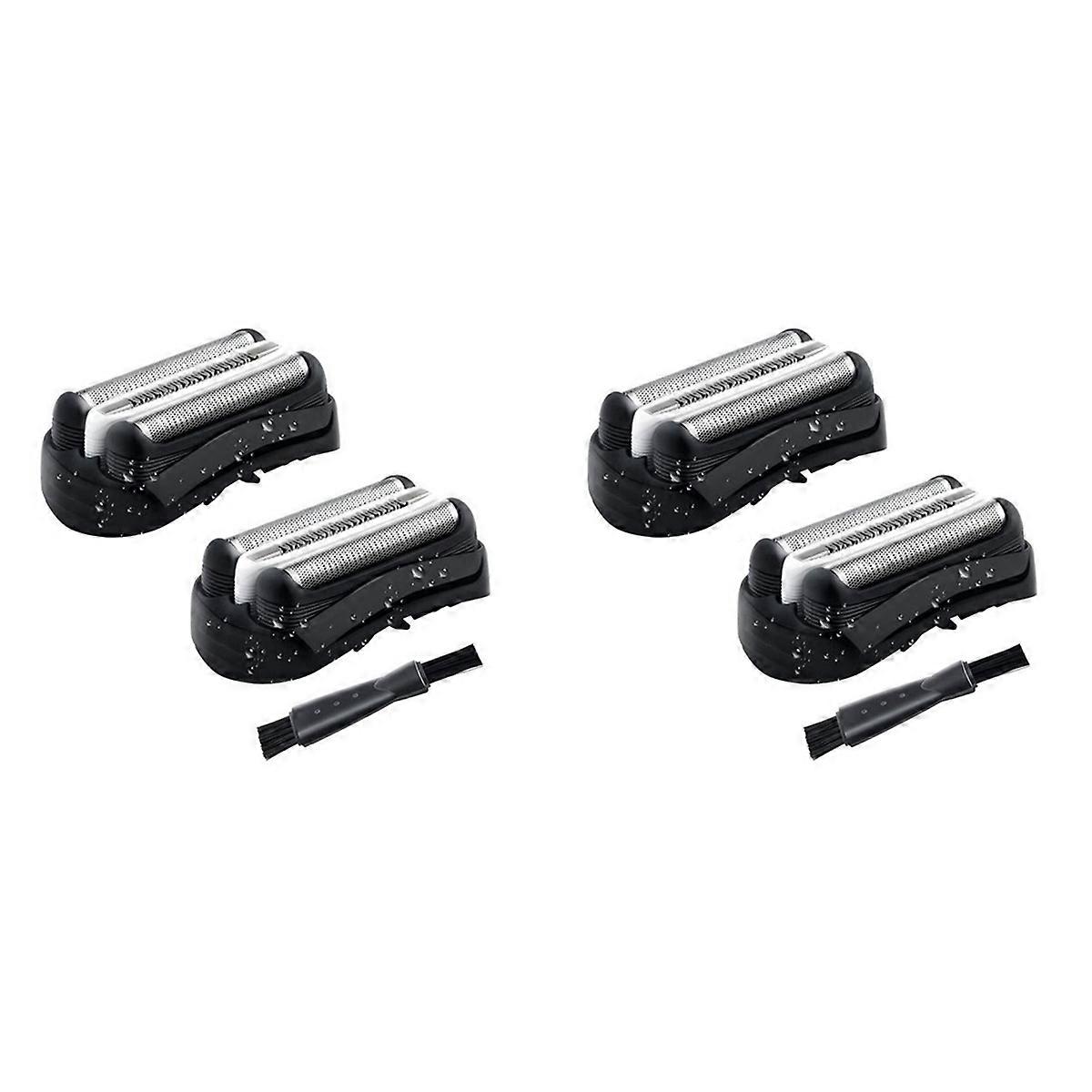 4Pcs 32B Shaver Head Replacement for 32B Series 3 301S 310S 320S 330S 340S 360S 380S 3000S 3020S 304