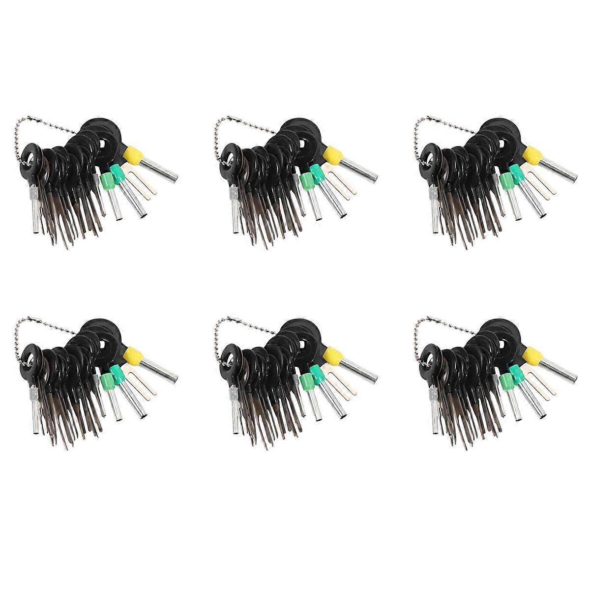 126Pcs Terminals Removal Key Tools Set for Car, Auto Electrical Wiring Crimp Connector Pin Extractor