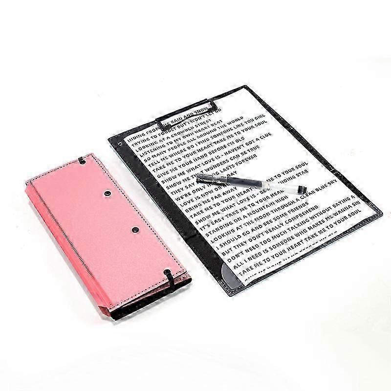 Nursing Clipboard Foldable 3 Layers Foldable Clipboard Edition Cheat Nurse Clipboard Folding Pocket