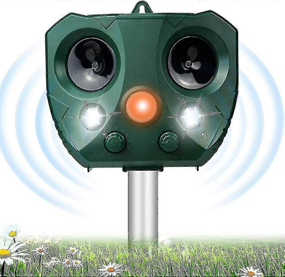 Ultrasonic solar bird repeller, portable bird repeller