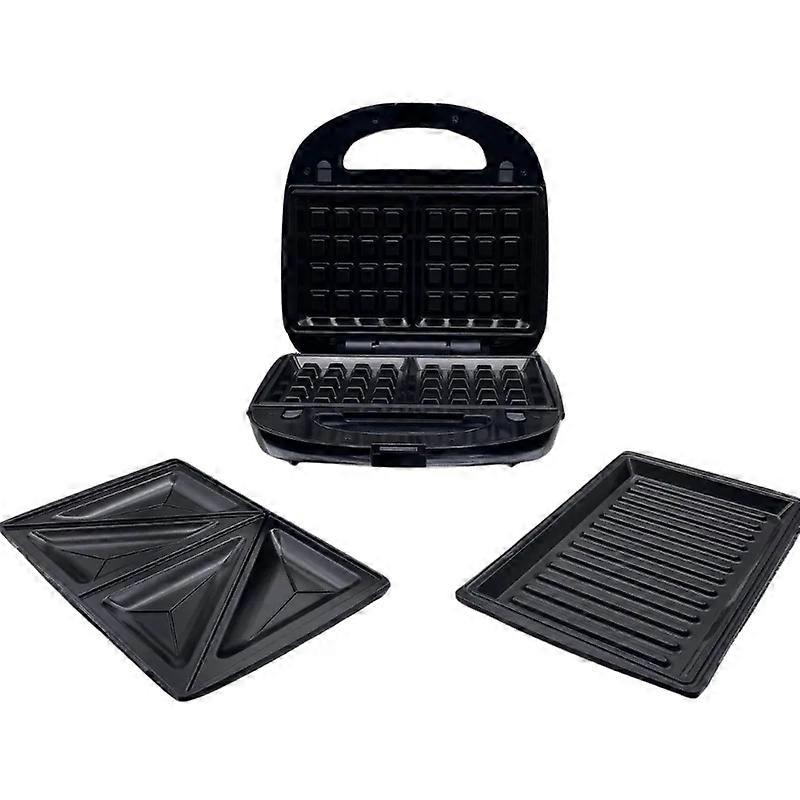 Eisenbach HW-1880: 3v1 sendvičový lis, vafle, gril – 1000W