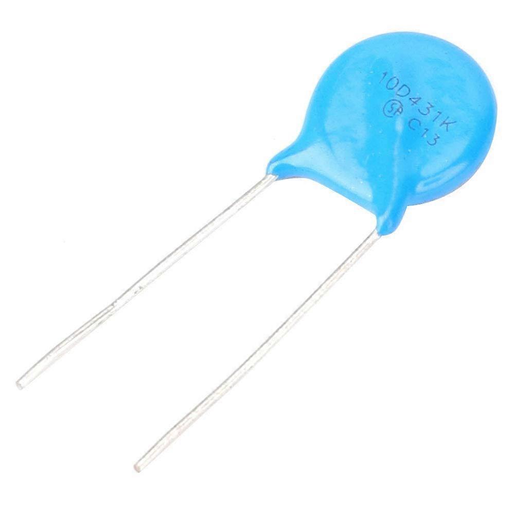 Varistors Inline 10D431K 10D431K 10 mm Diameter 430 V Pack of 50