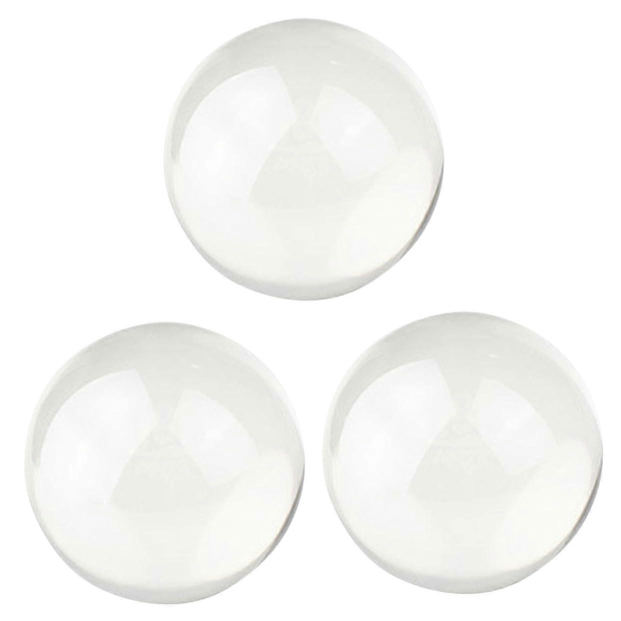 Transparent Acrylic Juggling Balls Pack of 3