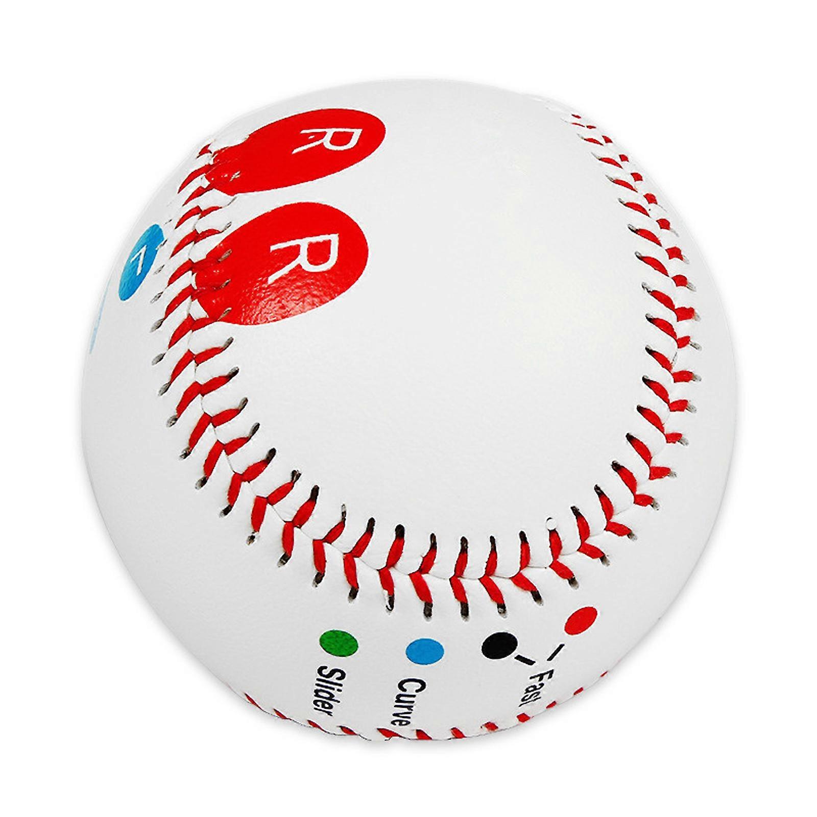 Competition Training Baseball Beginners Professional Training Game Ball 9Inch Soft/Hard Baseball for Pitching Practice Multicolor