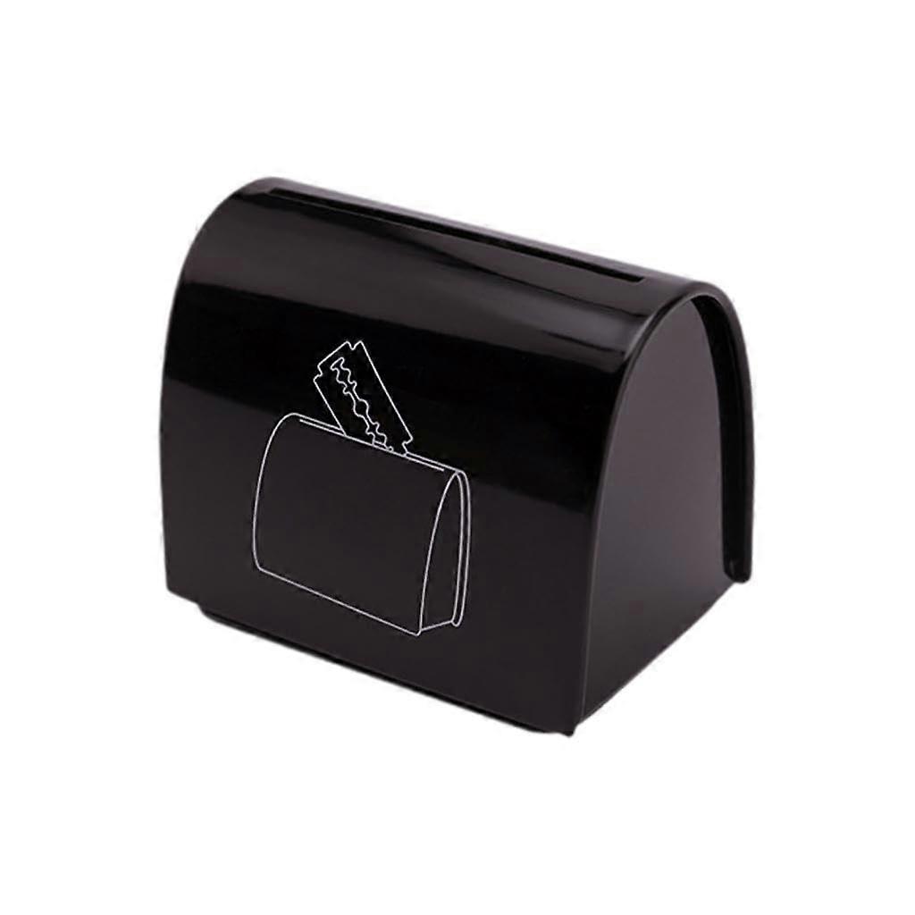Blade Disposal Case - Large Capacity Iron Sharps Container for Barber Shops, Hotels, Nail Salons, and Salons