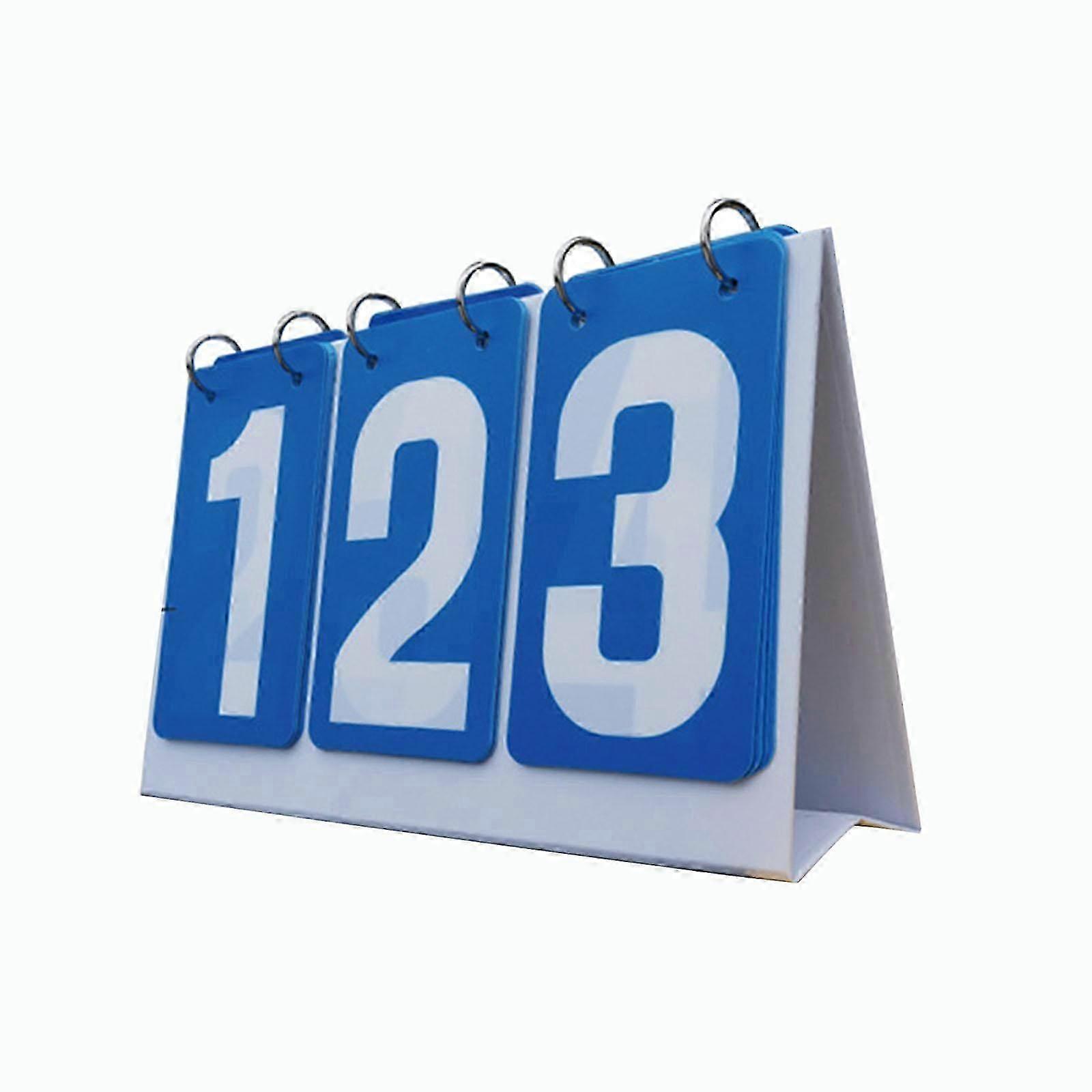 Score Flipper Scoreboard Flipper 3 Digits Score Keeper Flip Scoreboard For Football Volleyball Tennis Ball Basketball