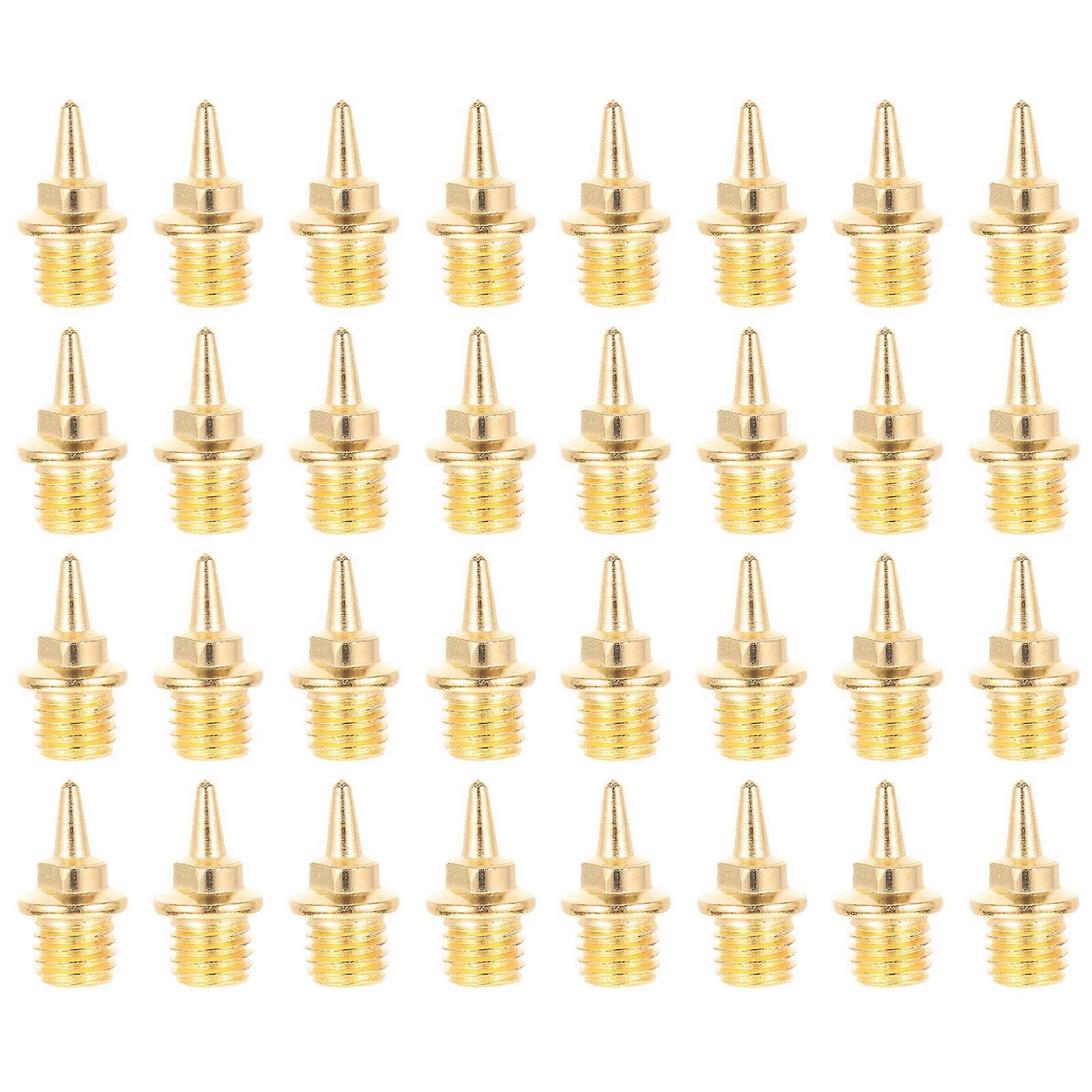 24pcs Metal Track Spikes for Lightweight Durable Running Shoes Accessories for Sprinting & Long Distance