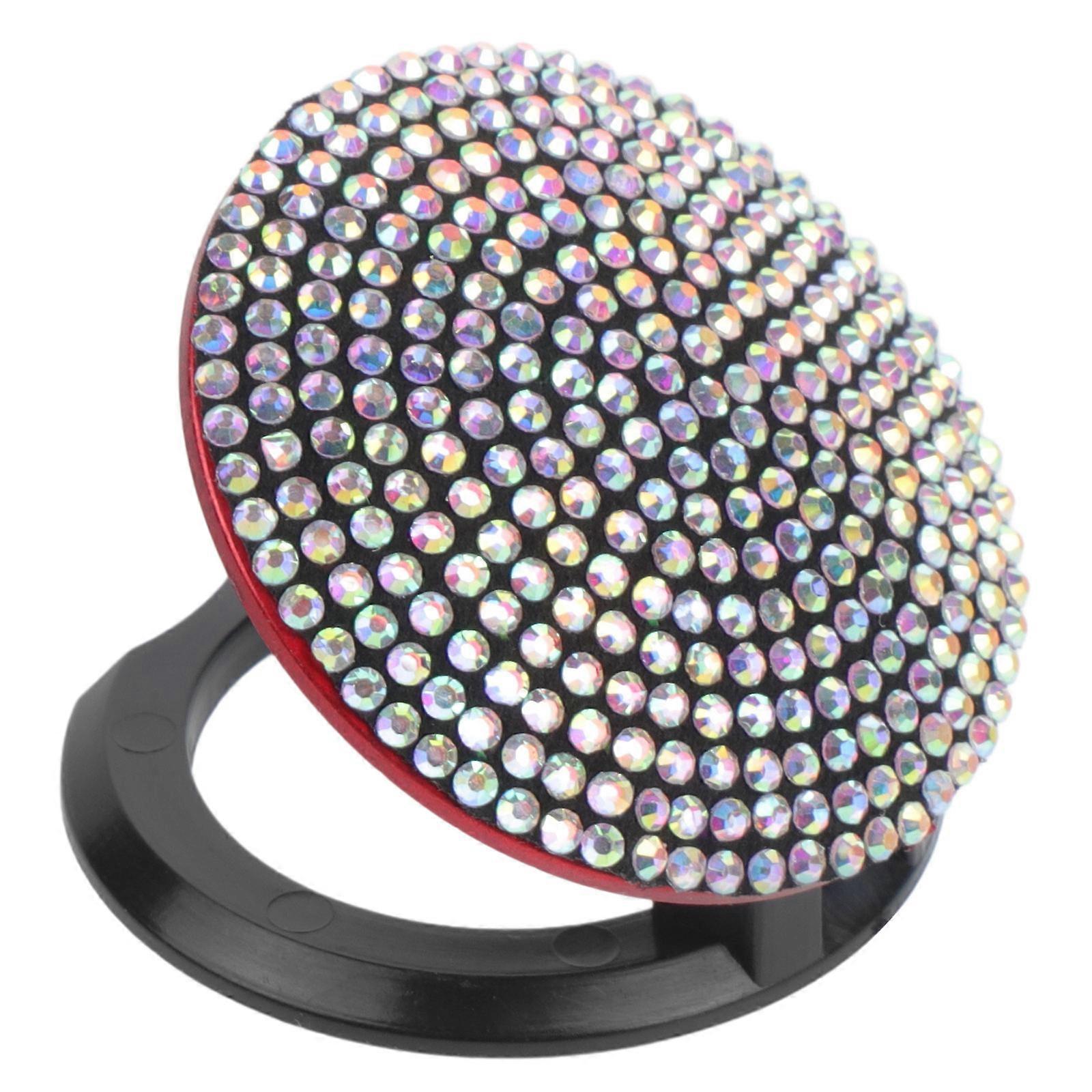 Rhinestone Push to Start Button Cover – Durable, Scratch Resistant Car Ignition Protector for Easy Installation and Enhanced Interior Design