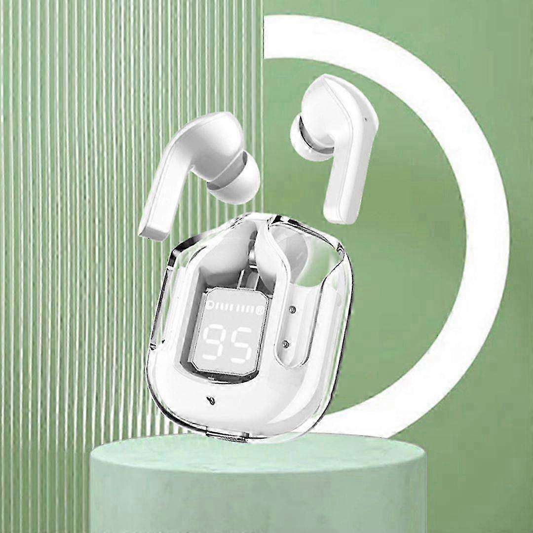 Wireless Earbuds, Bluetooth Headphones Noise Canceling Earphones with Charging Case and LED Digital Display