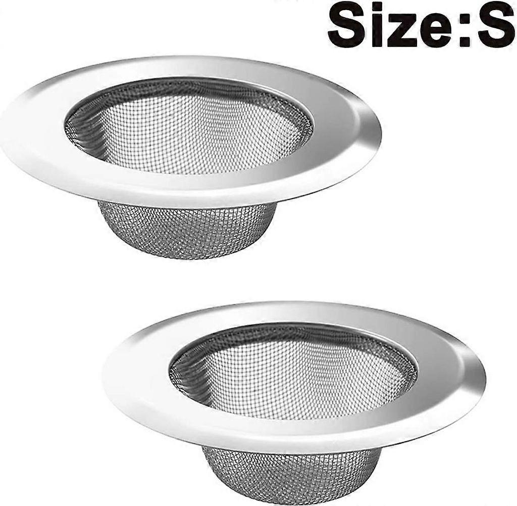 Stainless Steel Drain Strainer Set - Mesh Sink Strainer for Vegetable Basin, Bathroom Floor Drain (Kitchen/Bathroom)