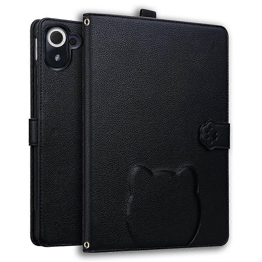Compatible For Xiaomi Redmi Pad 8.8 2025 Case 3D Effect Cat Pattern Leather Stand Table Cover with Wallet, Stylus Holder