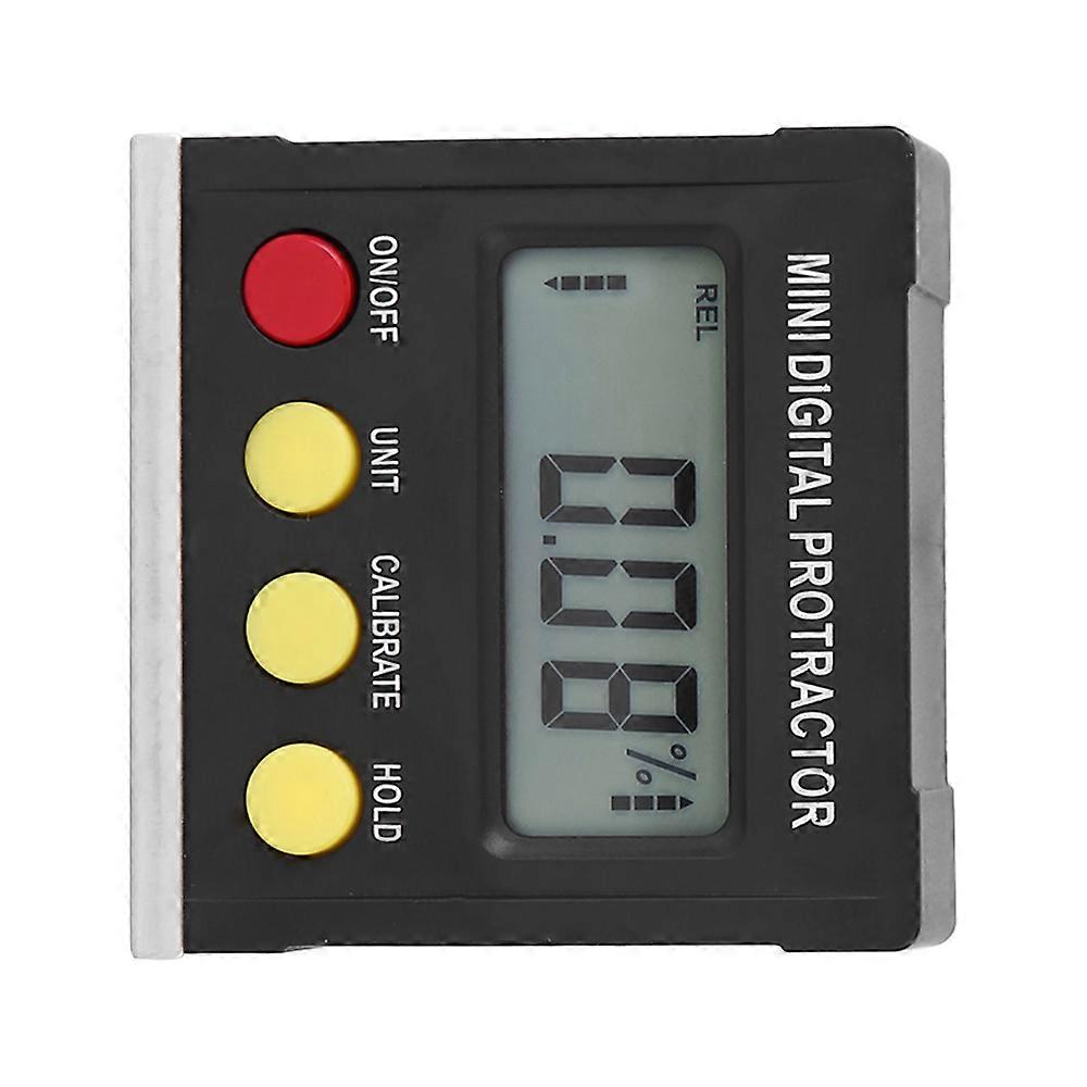 Horizontal Angle Meter Digital Protractor Inclinometer Electronic Level Box Magnetic Base Measuring Tools