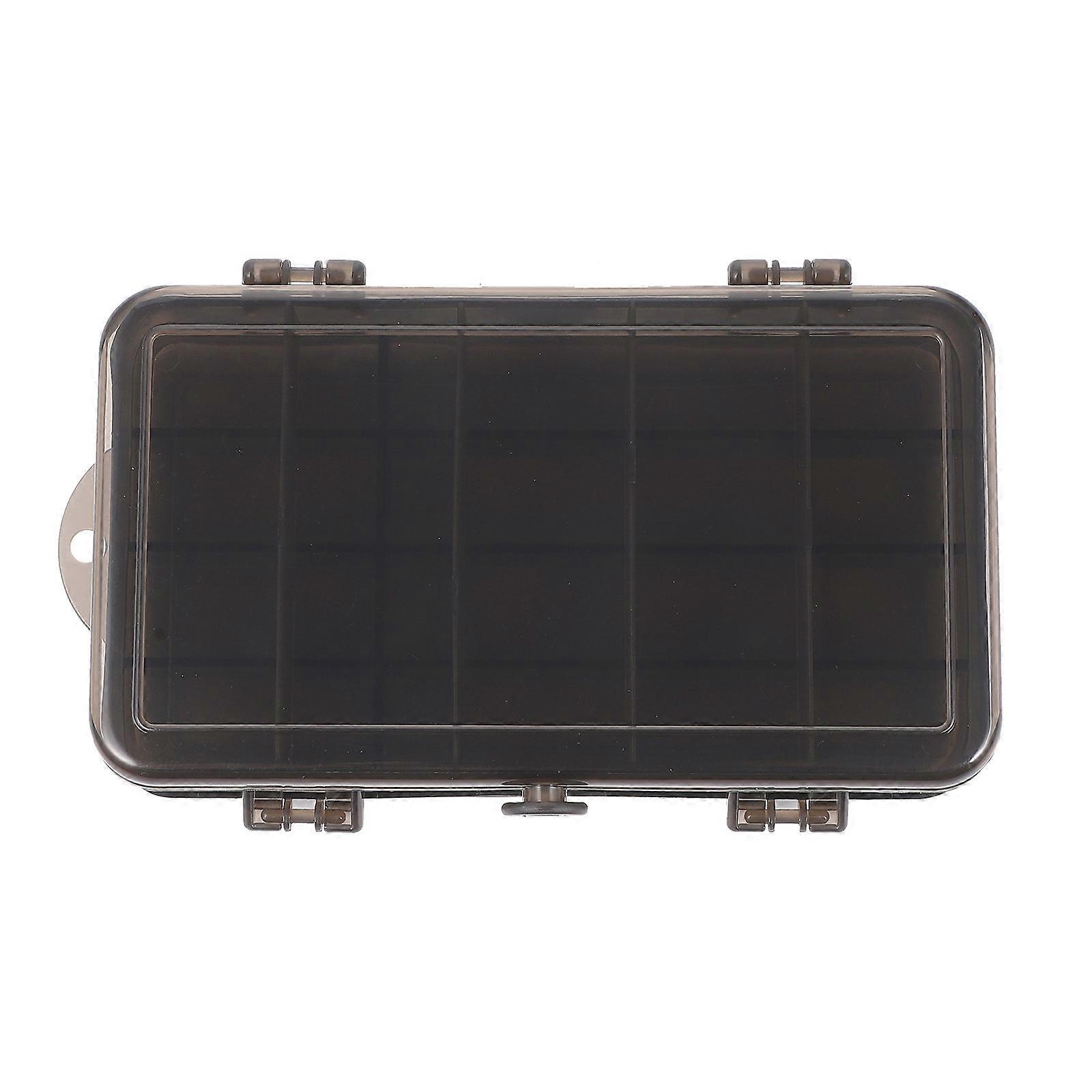 Double Sided Fishing Box for Lures and Hooks – Portable Storage Case with Dividers for Fishing Accessories Organization