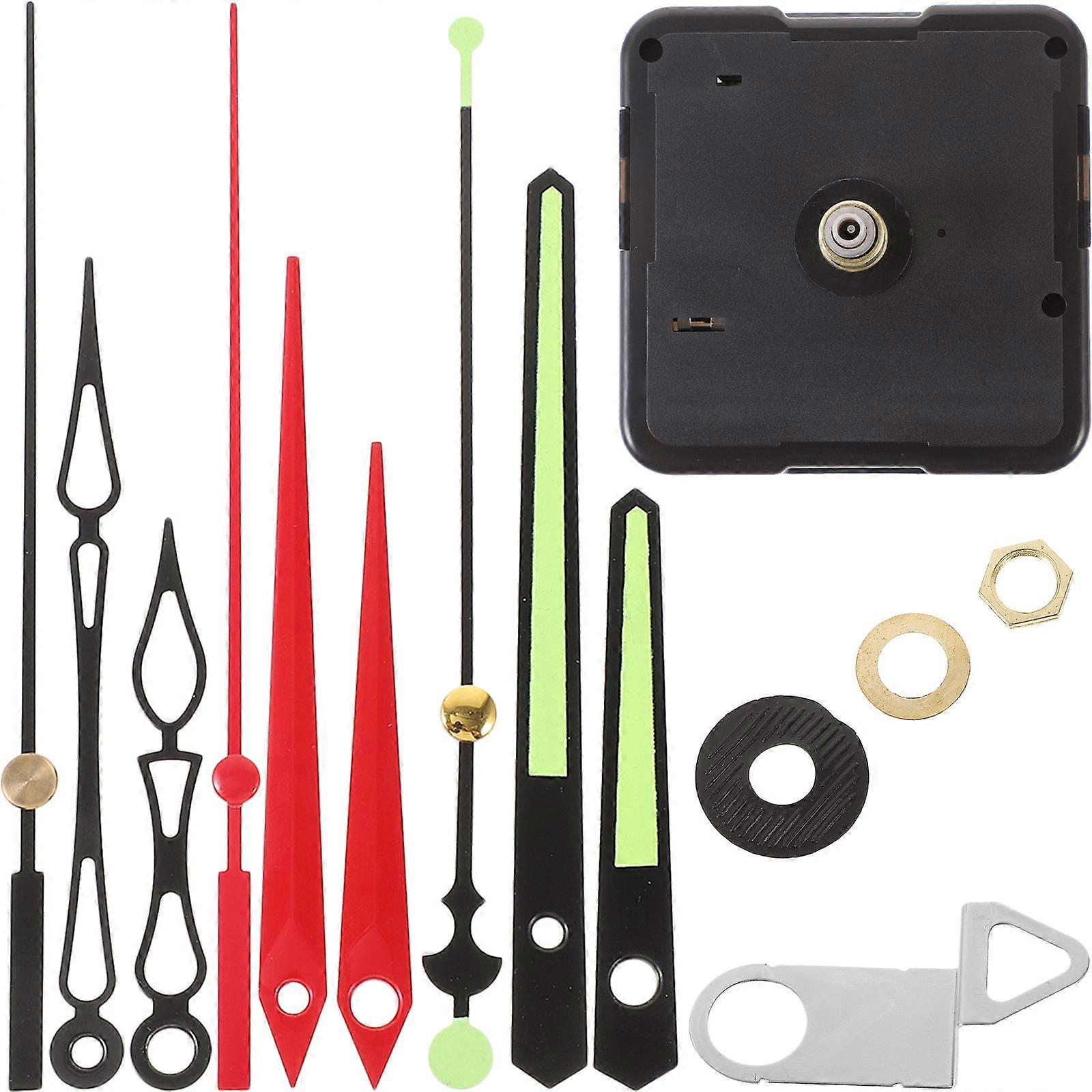 Battery Operated Clock Movement Kit with Stylish Hands for DIY Repair – Silent, Durable, Easy Installation