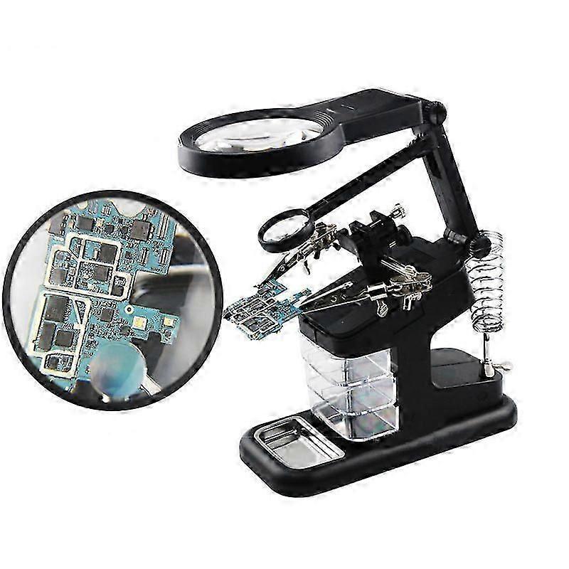 רב תכליתי ברזל חשמלי דיוק מכשיר שבב תחזוקה בדיקה זכוכית מגדלת זכוכית מגדלת