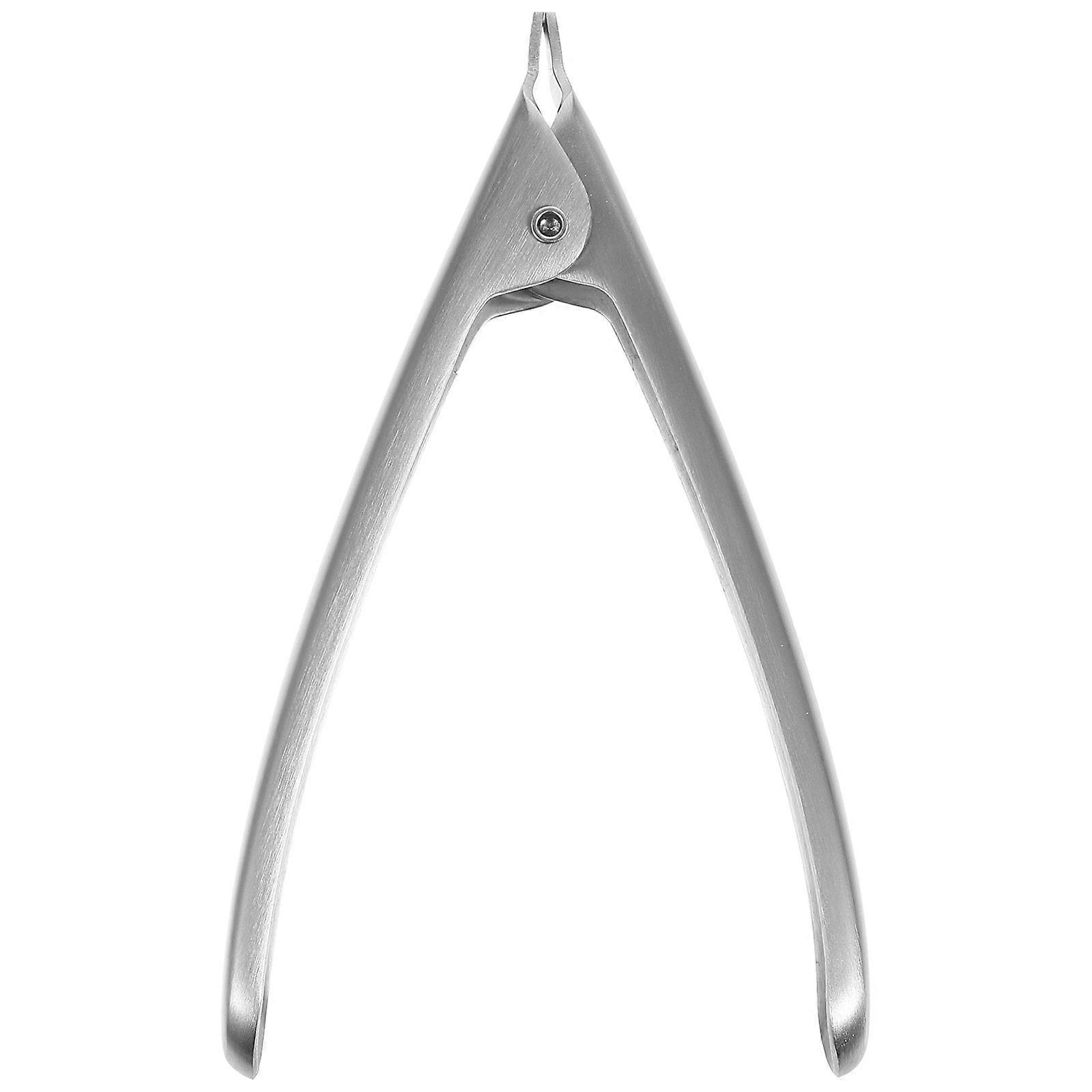 1Pc Stainless Steel Clamp Opener Rustproof Kitchen Shellfish Tool Silver