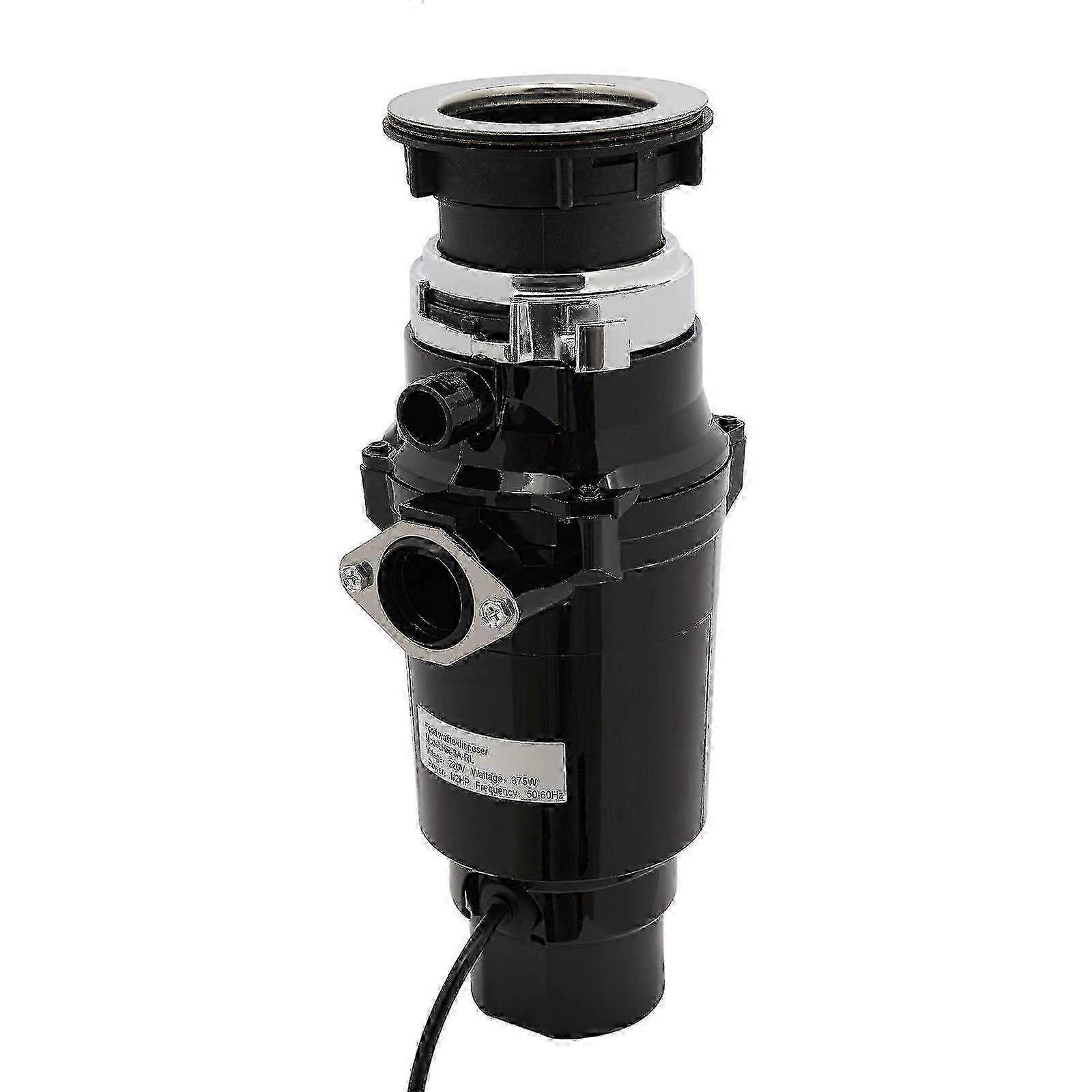 375W Kitchen Waste Garbage Disposal Unit for Food Waste Disposer with High Power Motor
