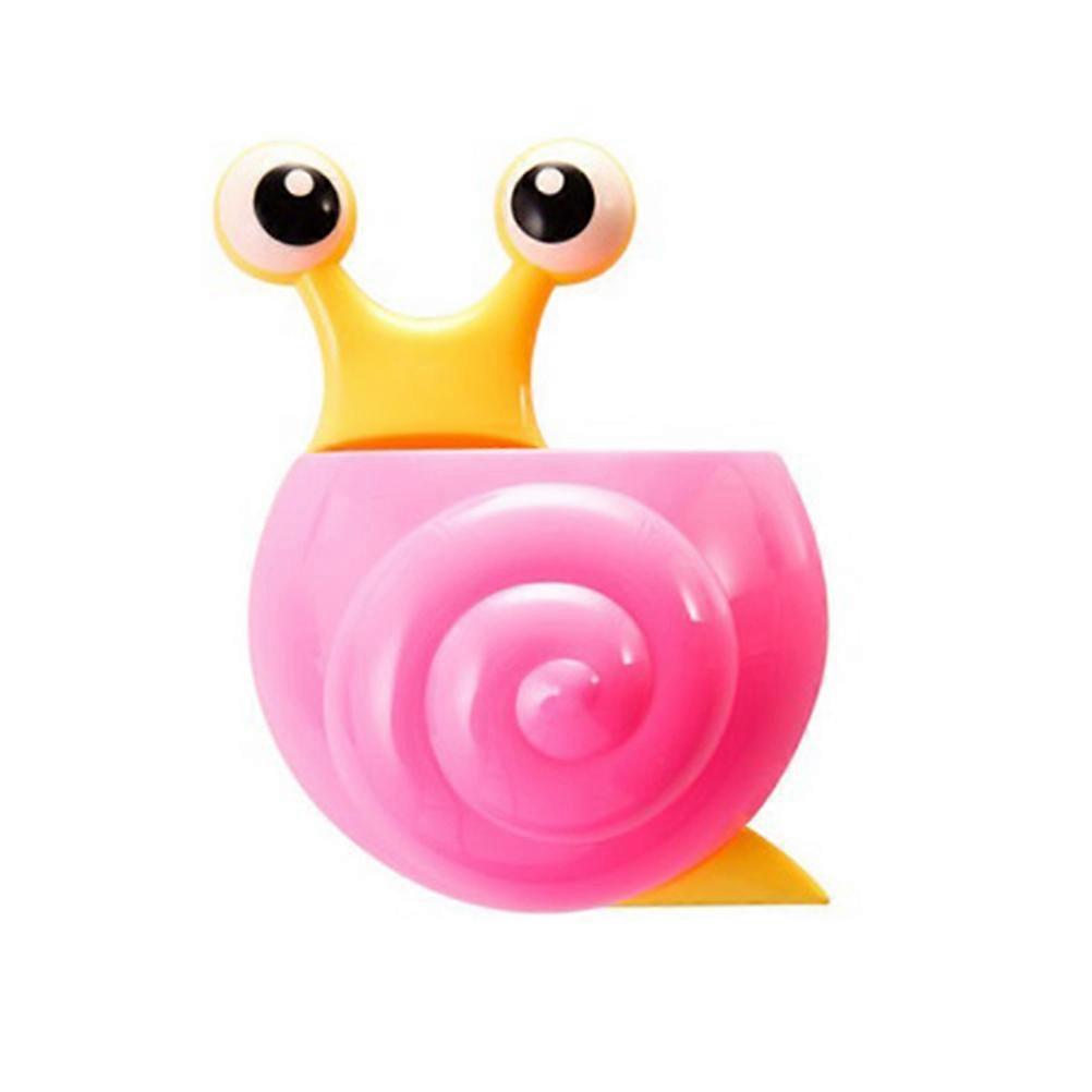 Toothpaste Container Snail Kids Toothbrush Box Wall Mount Pen Container 16 x 12 x 3cm 4Pcs