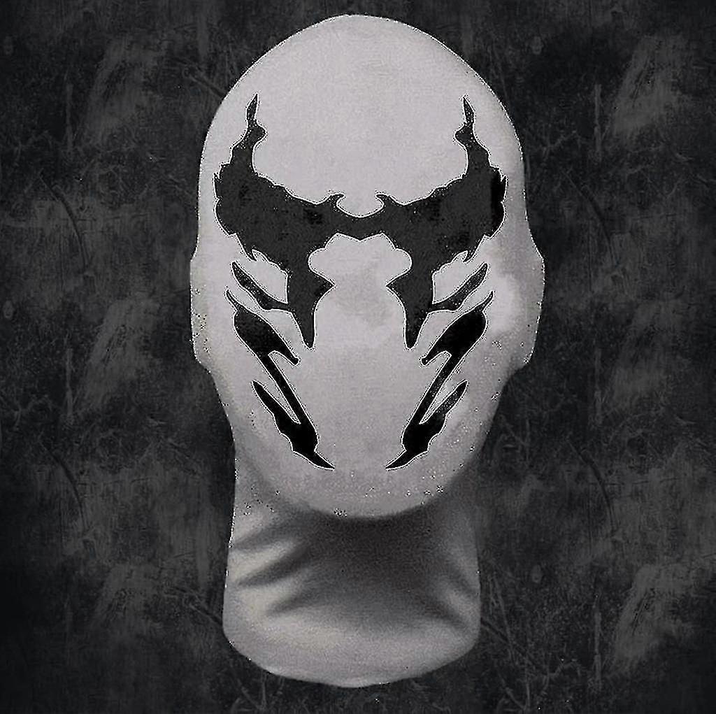 Breath-Activated Inkblot Effect Mask - Interactive Halloween Accessory