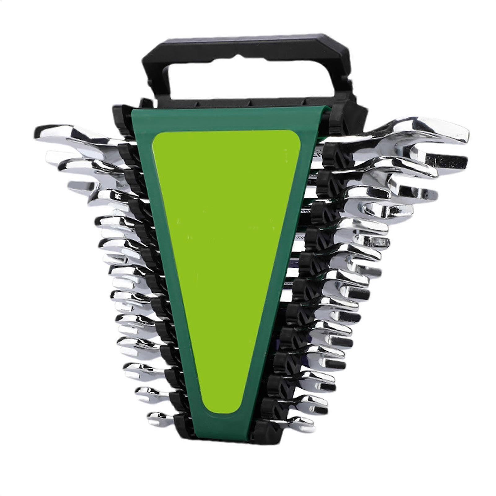 Metric Wrench Set, Heavy Duty 12 Piece Tool Set for Household and Automotive Use, Durable Chrome Vanadium Construction