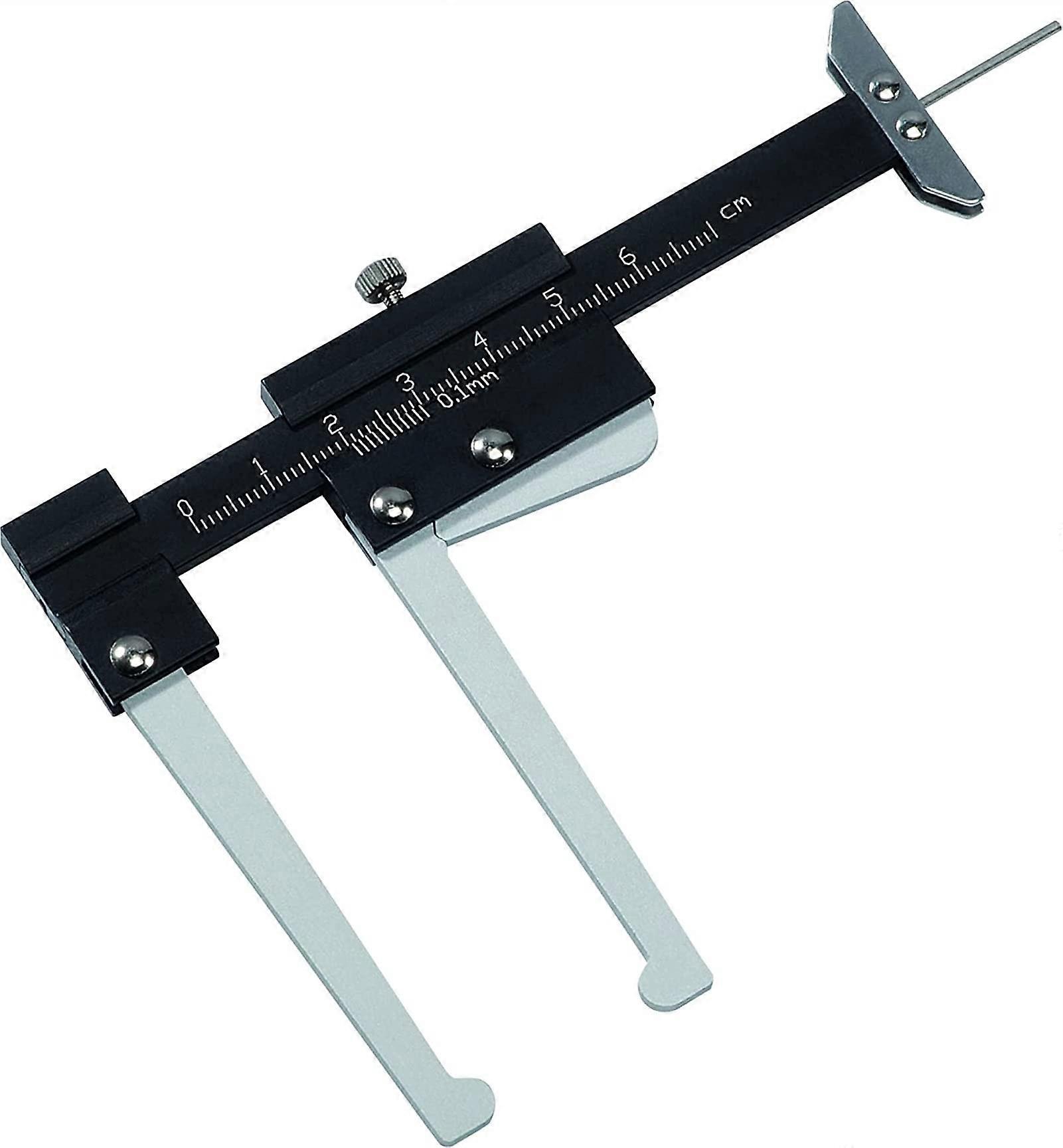 2-in-1 Brake Disc Caliper Gauge with Tire Tread Depth Meter, Precision Measurement Tool for Cars and Motorcycles