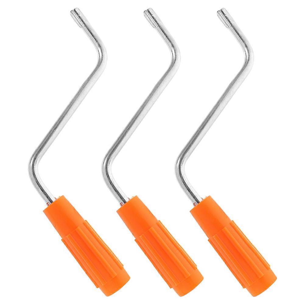 3pcs Manual Pasta Machine Replacement Handles for Pasta Maker Crank – Easy Operation, Space Saving Noodle Roller Accessories for Kitchen & Restaurant