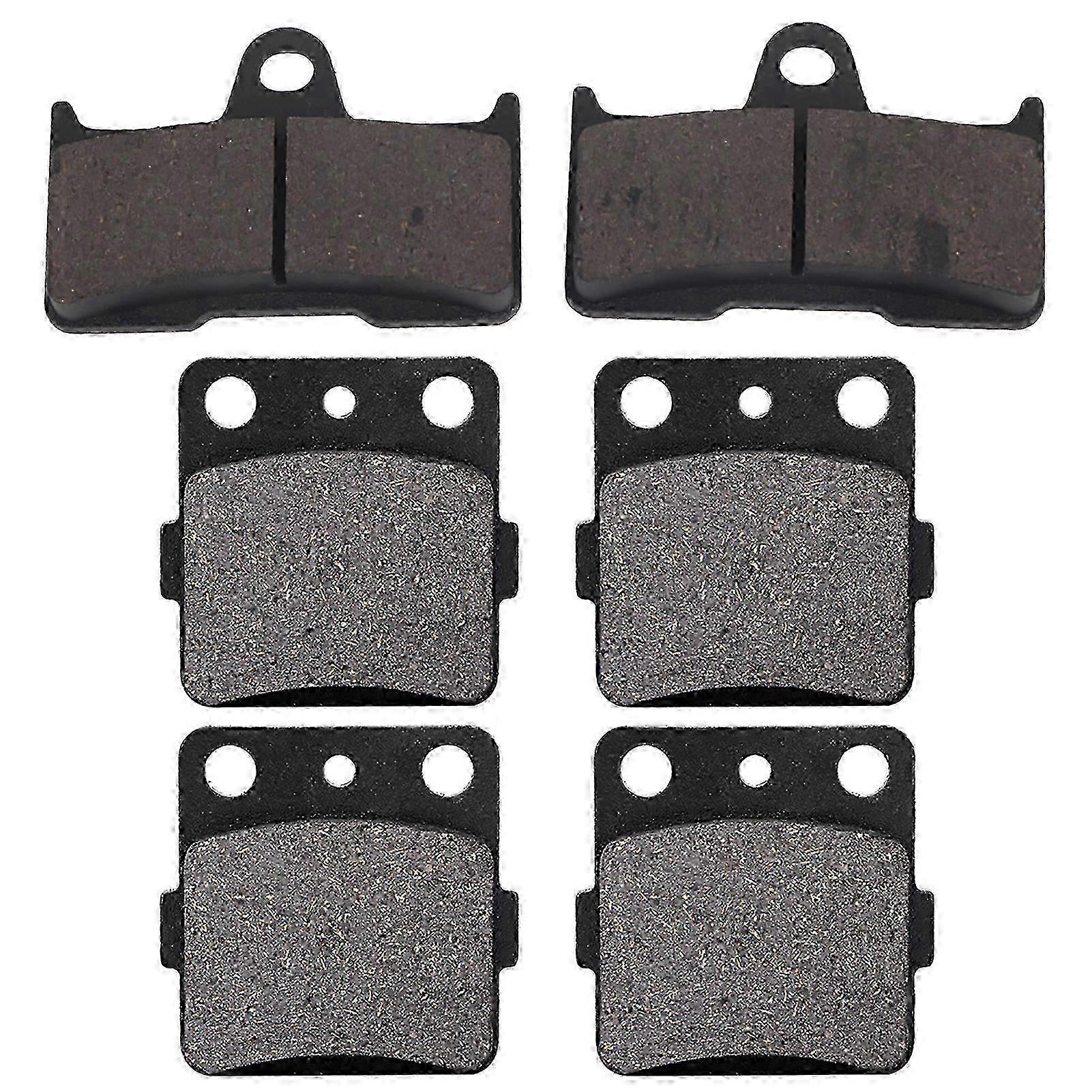 2025 6Pcs Front & Rear Brake Pads for Grizzly 660 4x4 YFM660F 02?08