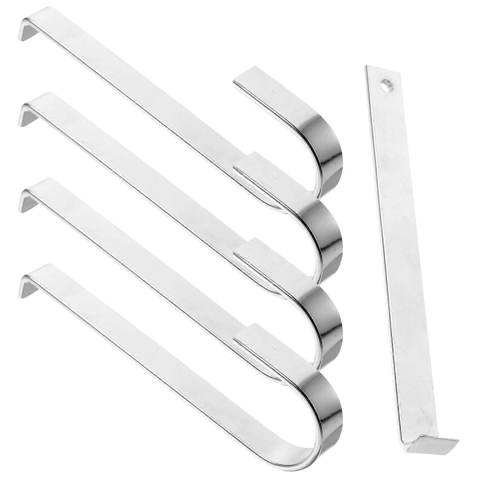 Sliding Hooks for Vinyl Siding Made of Stainless Steel Silver Color Easy to Install No Drilling 1 Set