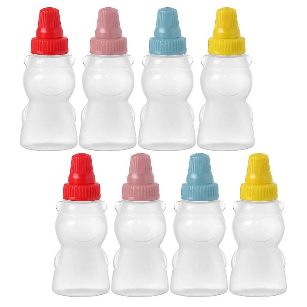 8Pcs Bouteille de sauce pour tomate ketchup miel salade récipient