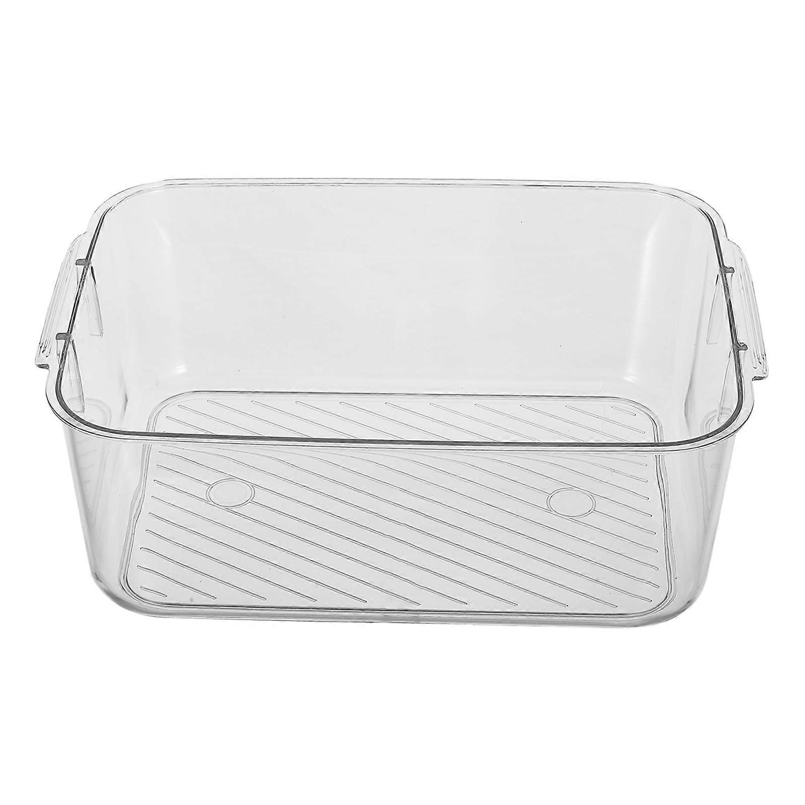 1pc Multi Purpose Makeup Box Desktop Storage Container White