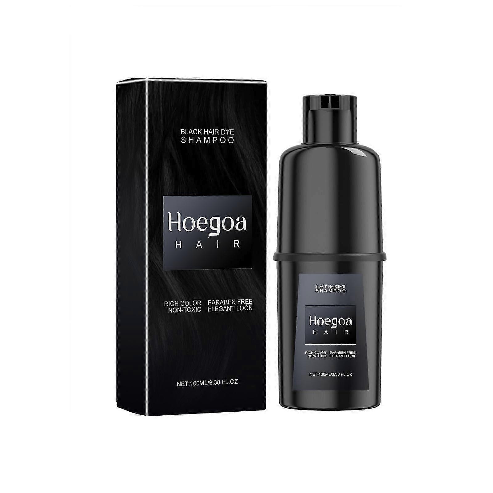 Shampooing colorant instantané pour cheveux, shampooing colorant instantané pour hommes et femmes, shampooing colorant pour cheveux gris