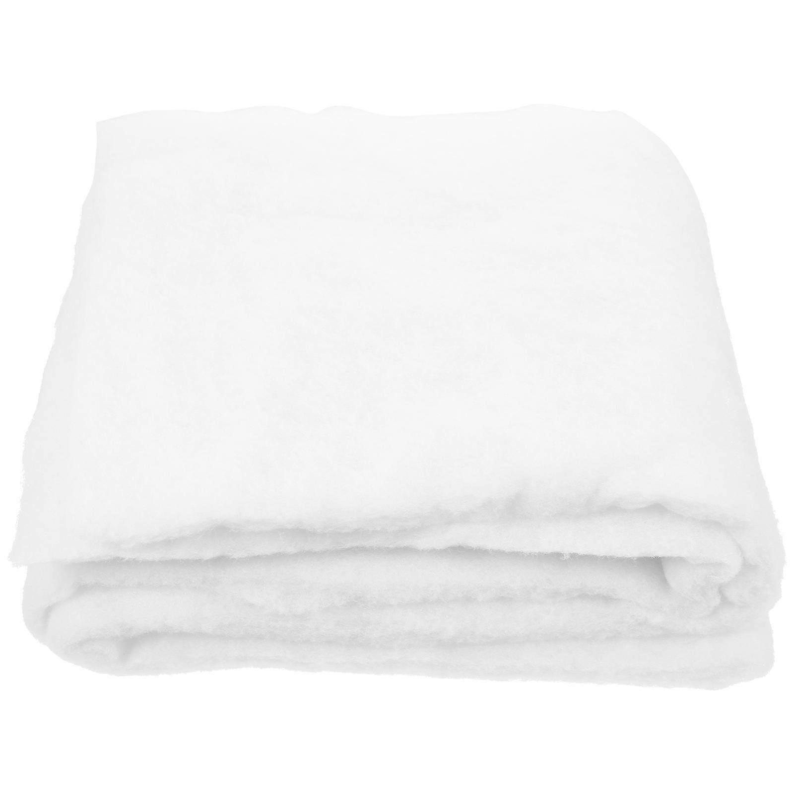 Filter Media White Cotton for Aquarium with Enhanced Oxygenation Daily Use Fish Tank Purifier