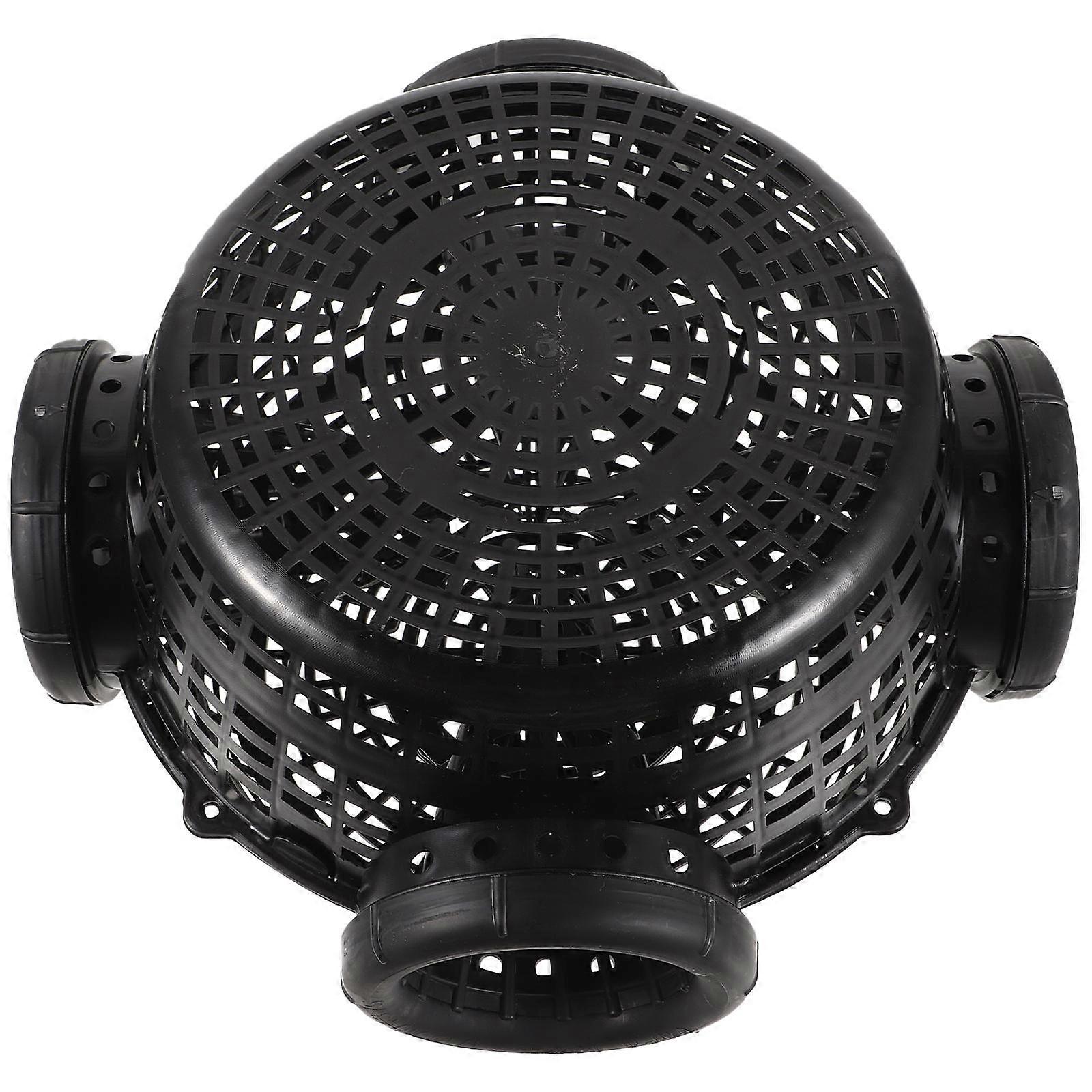 Crayfish Trap Shrimp Cage For Outdoor Fishing Saltwater Use 24x24x18cm Portable 1Set