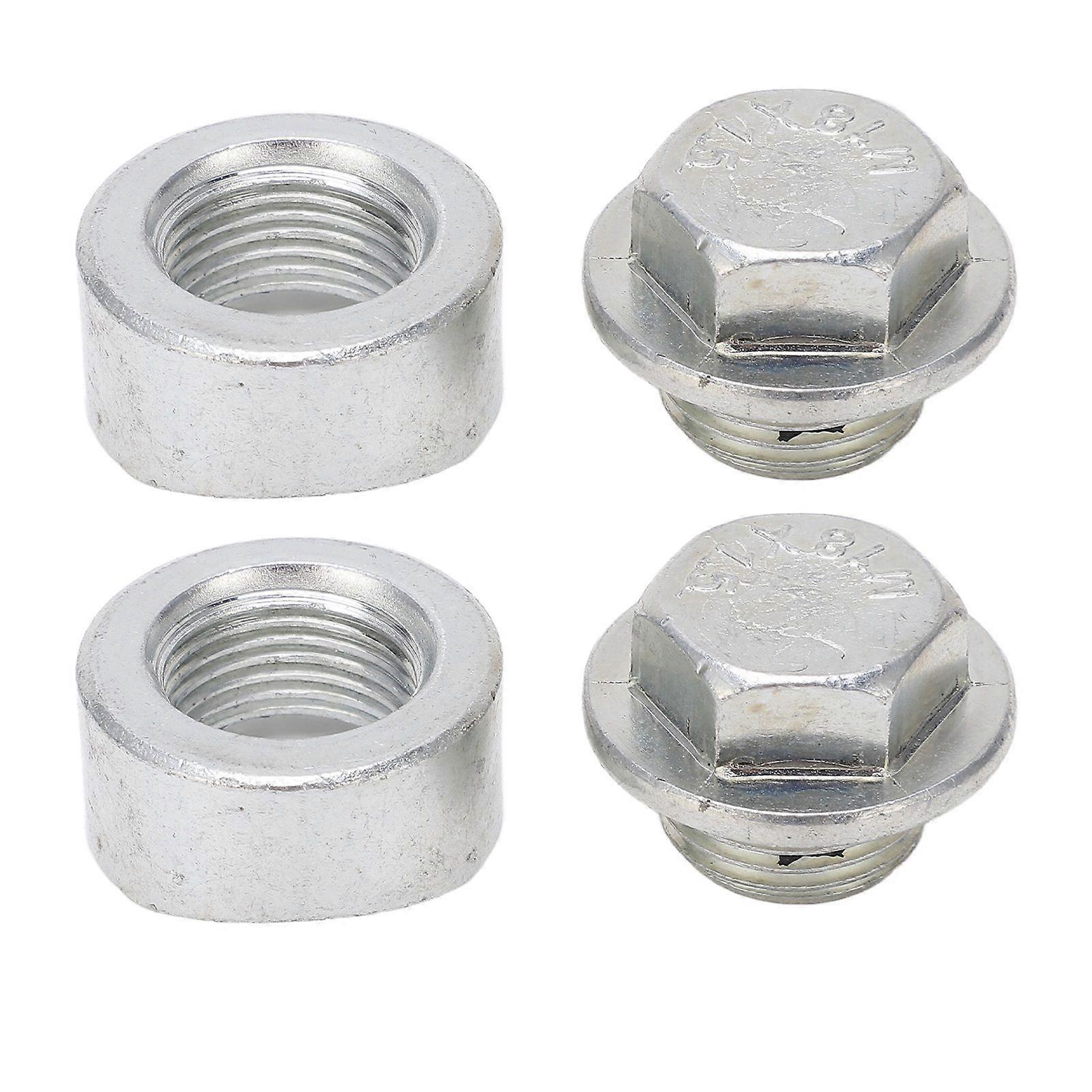 Oxygen sensor weld bung M18 x 1.5mm notched style