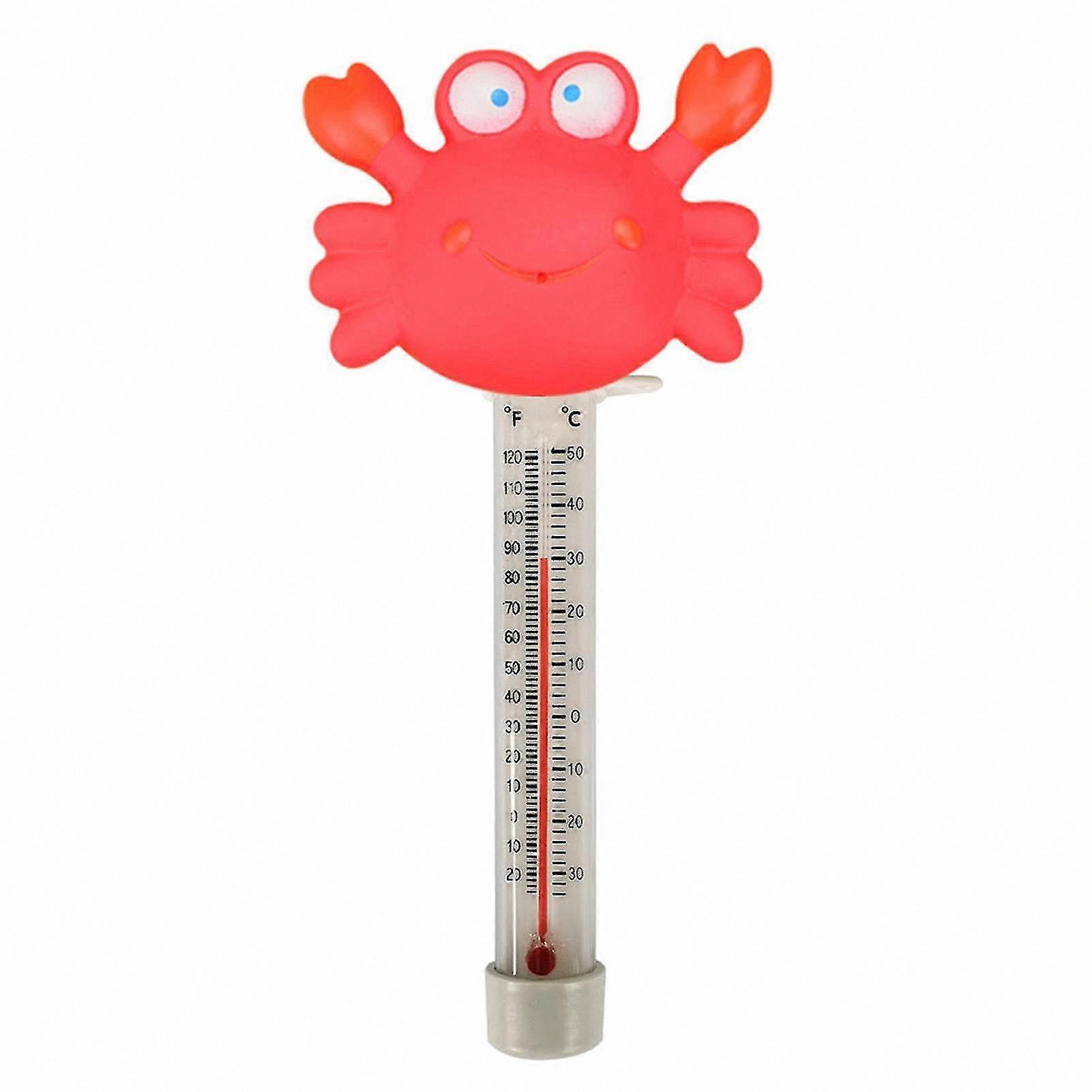 Adorable Animal Pool Thermometer with Accurate Temperature Reading for Swimming Pool Use