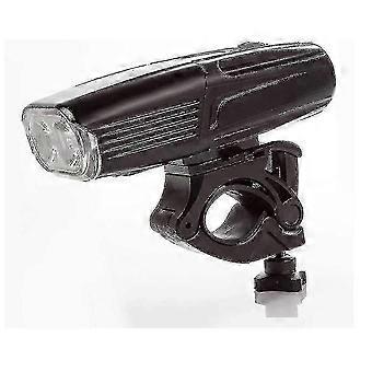 Bike Light Set Chronus, Super Bright Bike Light Set, Waterproof Bike Lights Intelligent Light Dimming 4 Lighting Modes Usb Rechargeable(black)