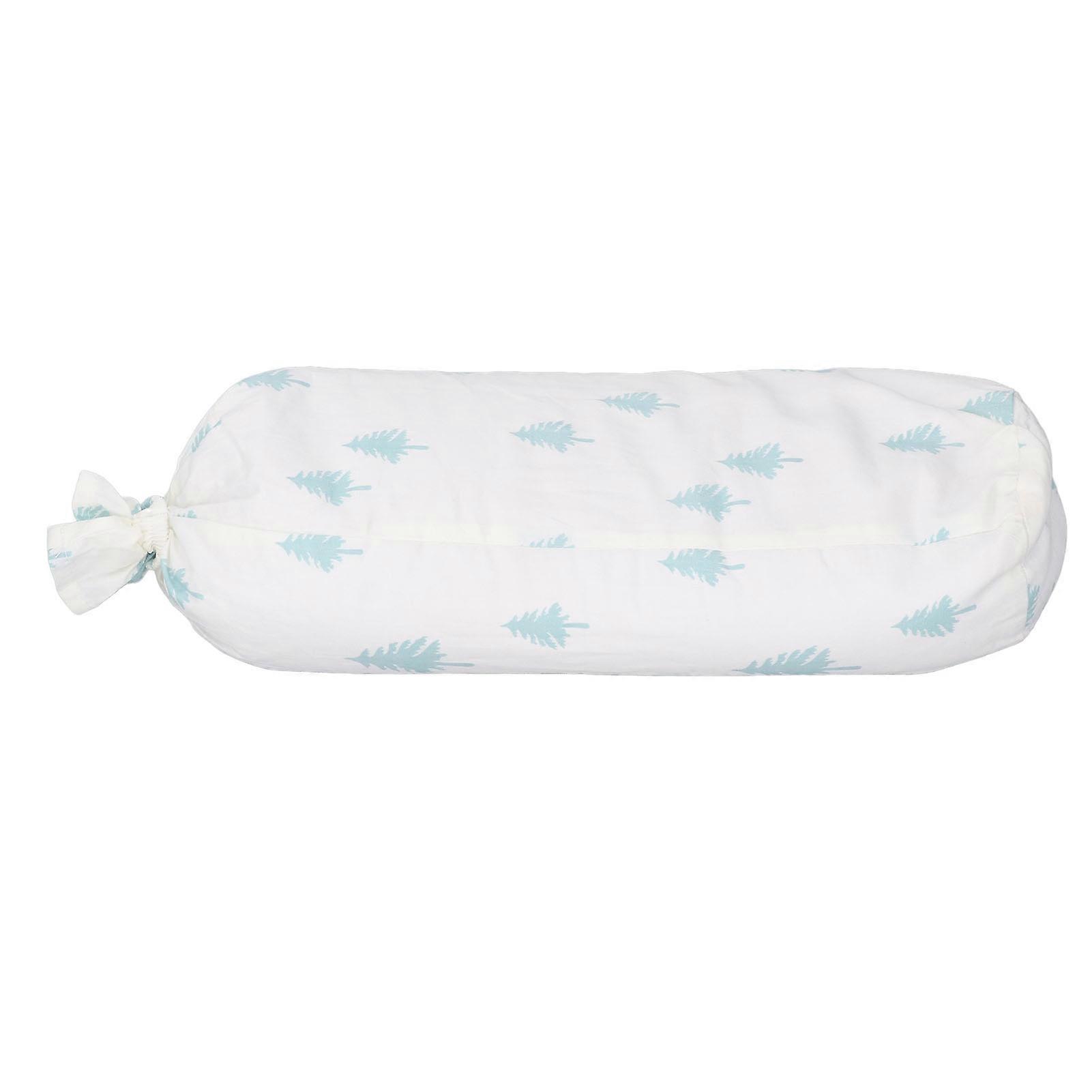 Baby Anti Roll Side Sleep Pillow Soft Comfortable Neck Support Toddler Positioning Back Cushion for Home Green Maple