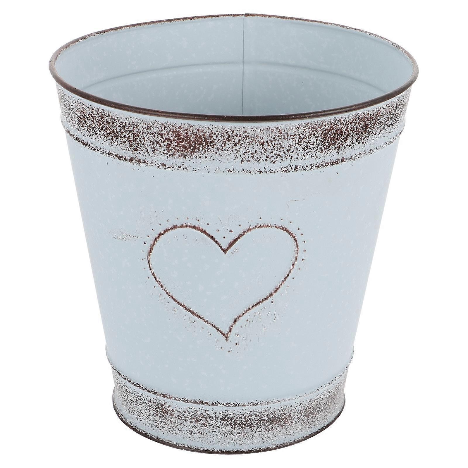 1pc Creative Flower Pot Container Holder for Home Wedding Grey