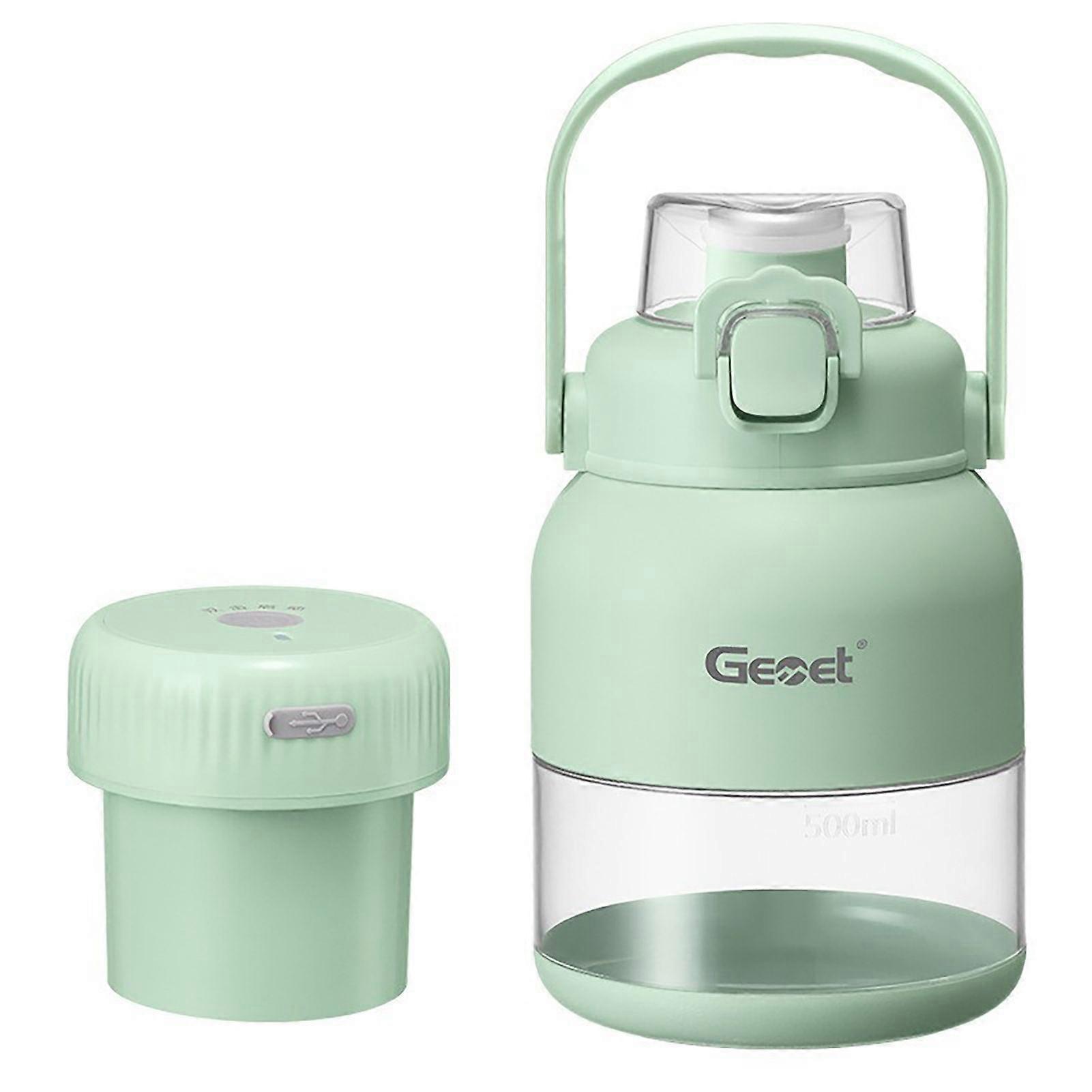 Non-BPA Portable Electric Citrus Juicer - USB Rechargeable Juicing Cup for Travel, Gym, Office, and Baby Food - 800ml Compact Blender