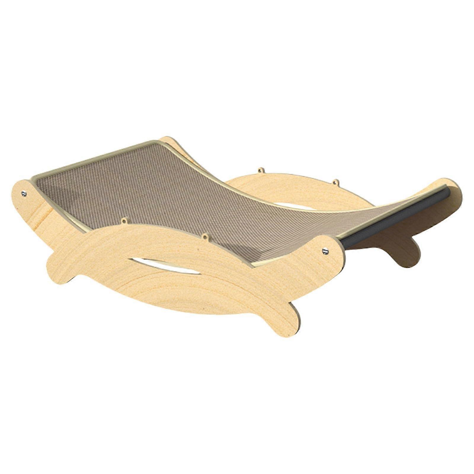 Sisal cat stool, scratching board, bed, safe design, post bed for spacesaving home, office, indoors, large recliner